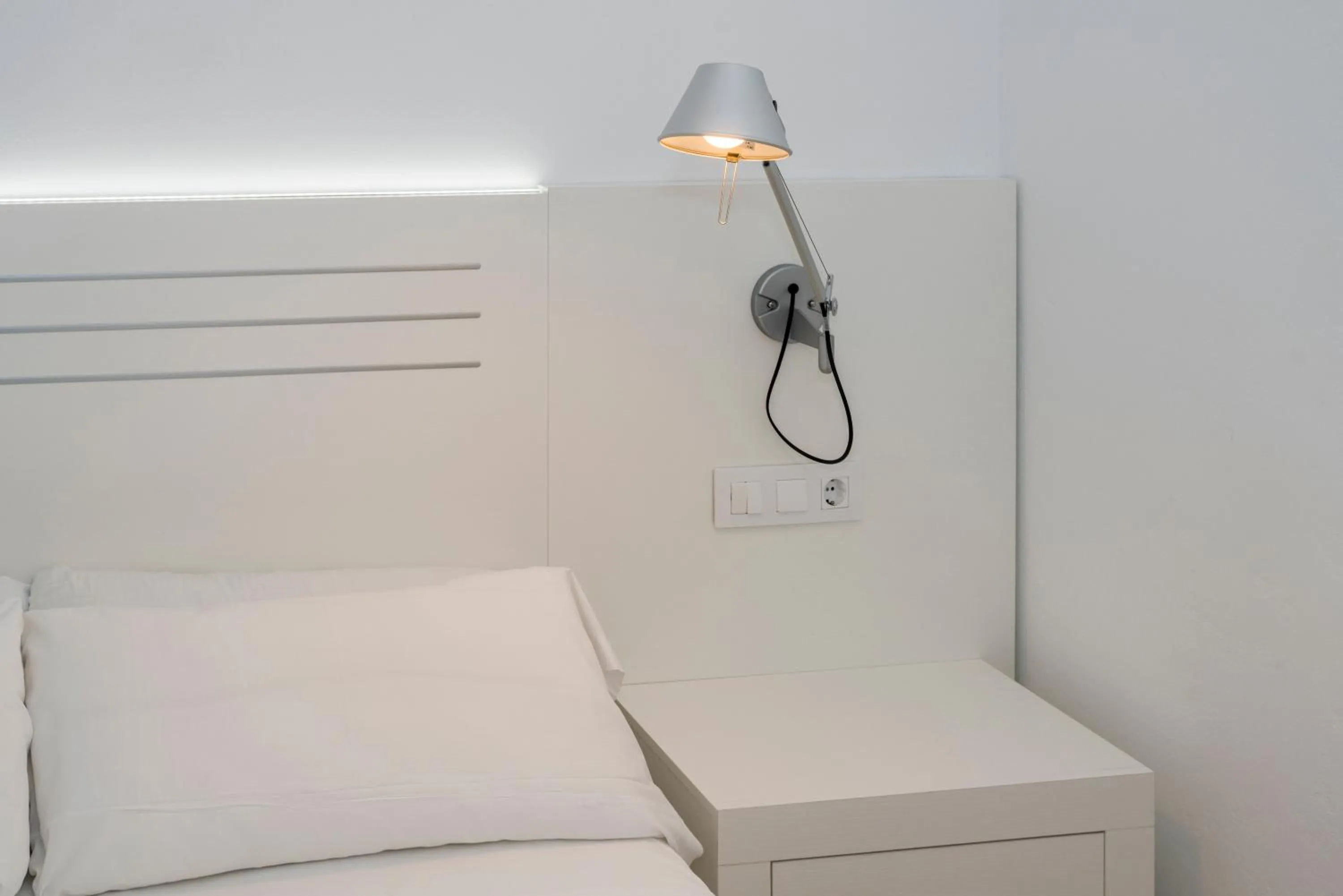 Bedroom, Bed in Apartaments Cales de Ponent