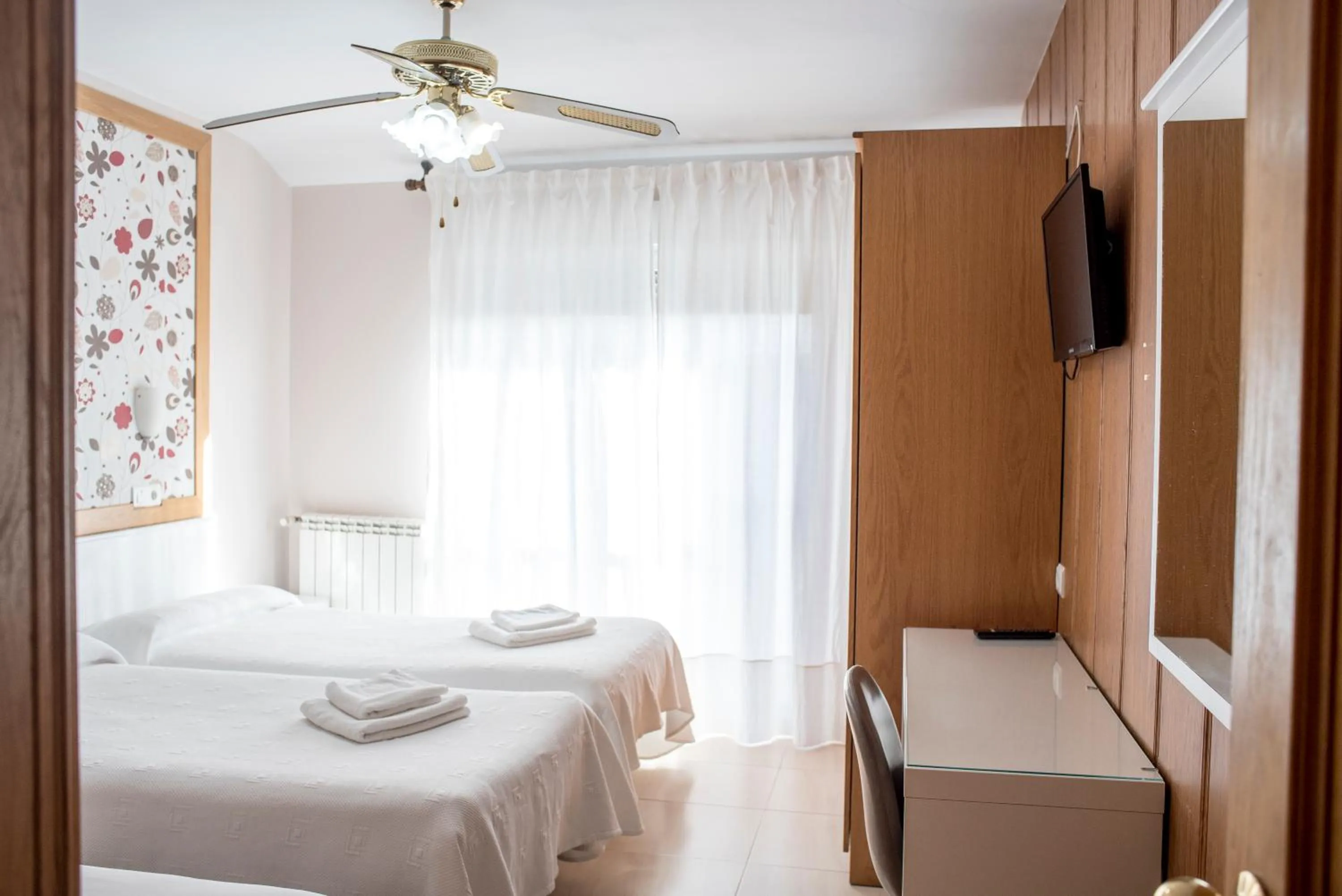 Bed in Hotel Ría de Suances