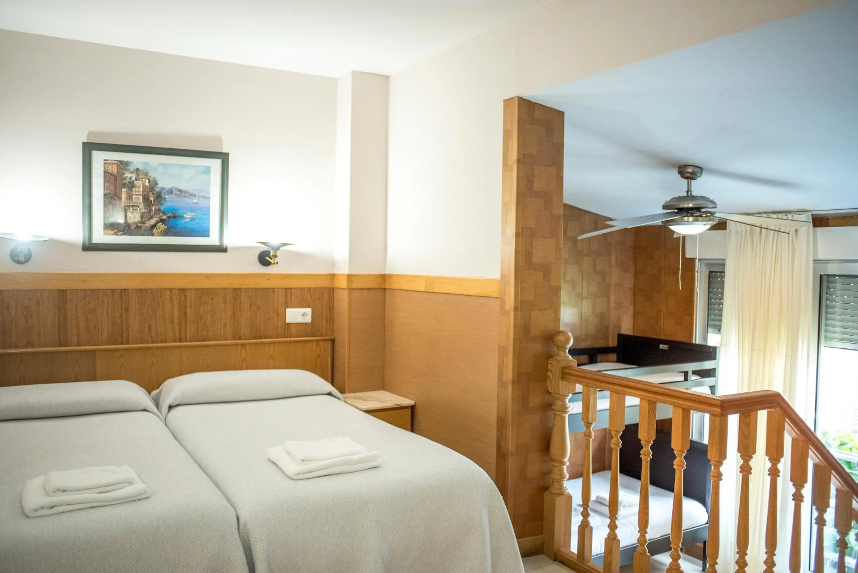 Bed in Hotel Ría de Suances