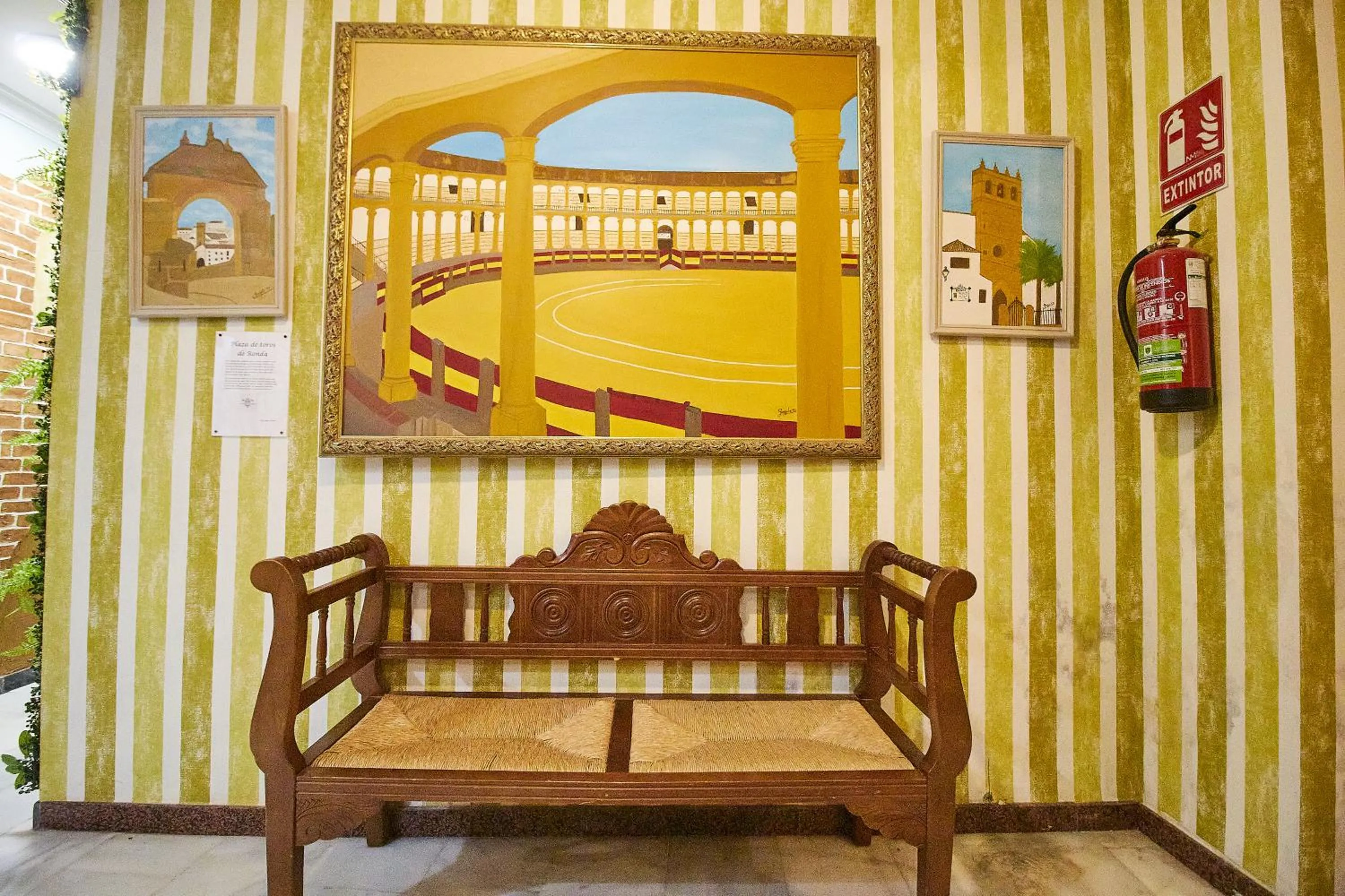 Area and facilities in Hotel Virgen de los Reyes