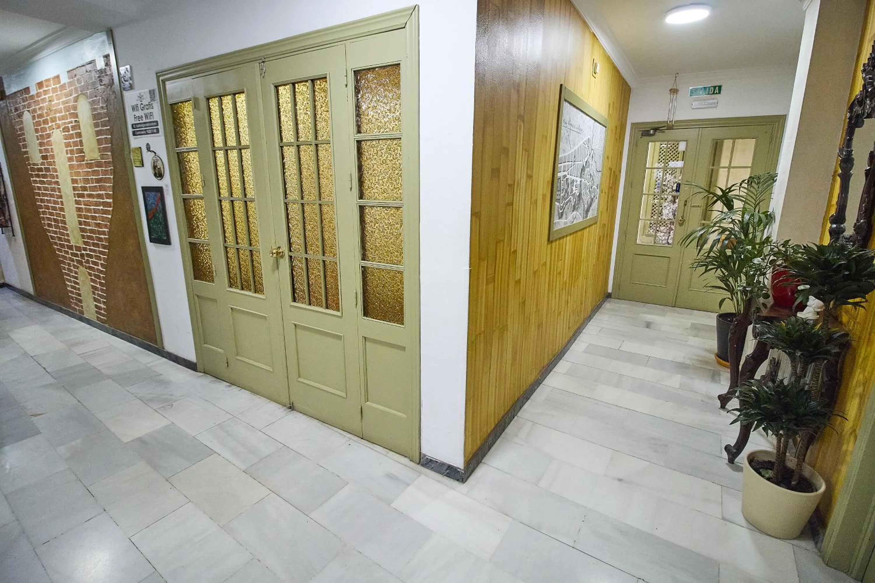 Lobby or reception in Hotel Virgen de los Reyes