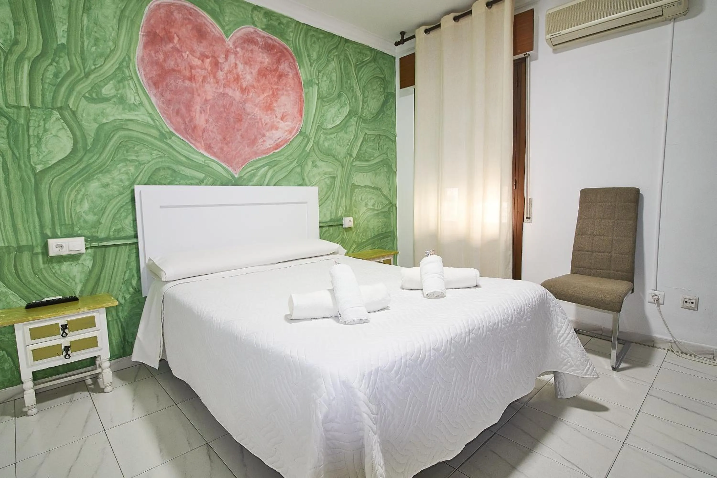 Photo of the whole room, Bed in Hotel Virgen de los Reyes