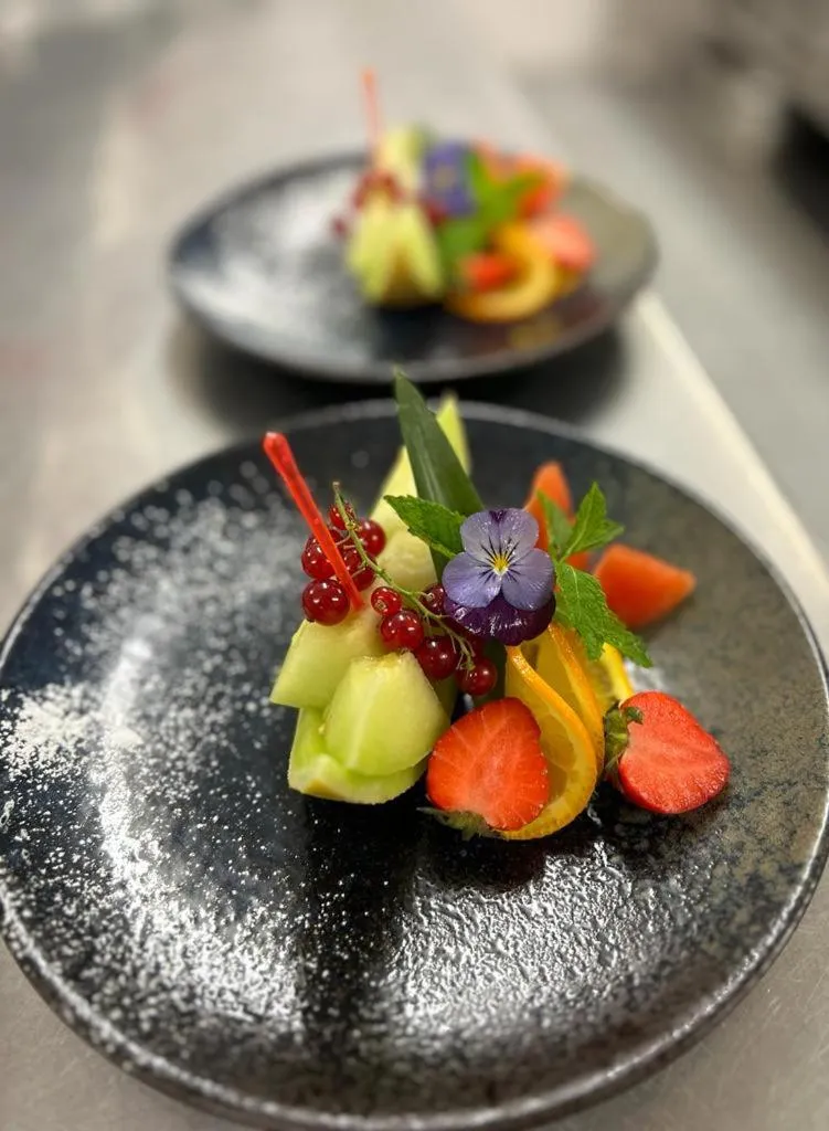 Food and drinks in Hotel Central La Fainera Superior