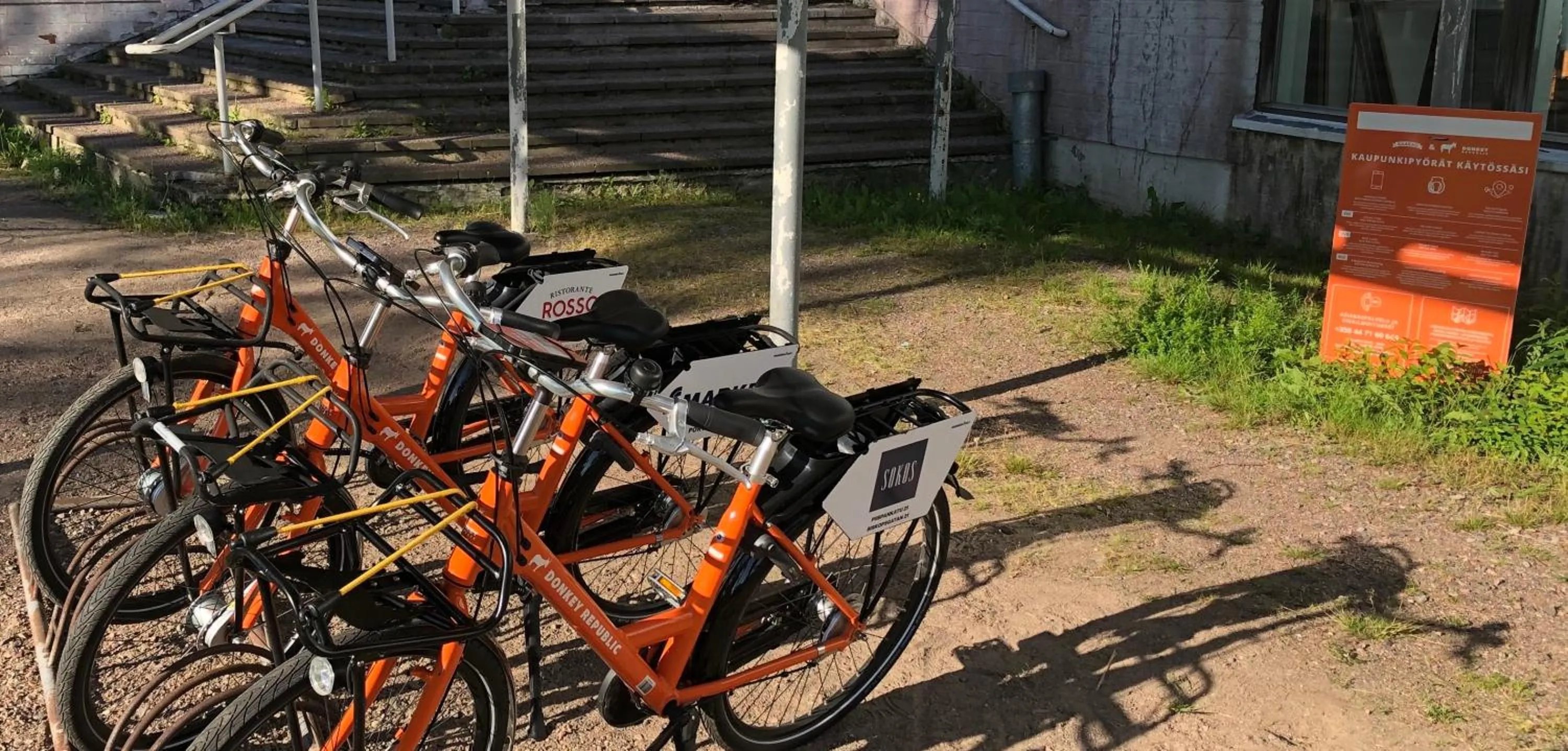 Cycling in Budget Hotel Easystay