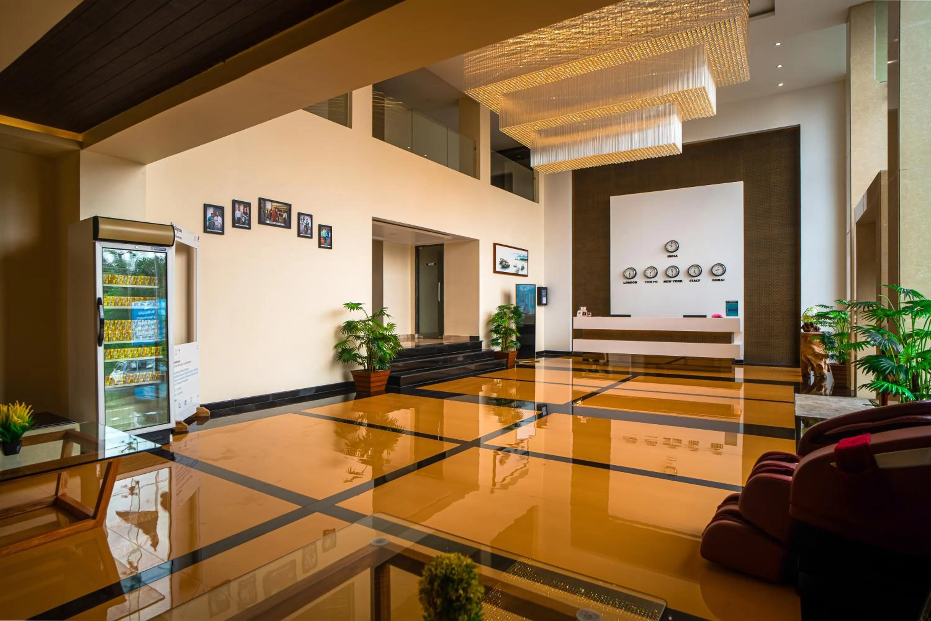 Lobby or reception in Hotel Mansha Regency