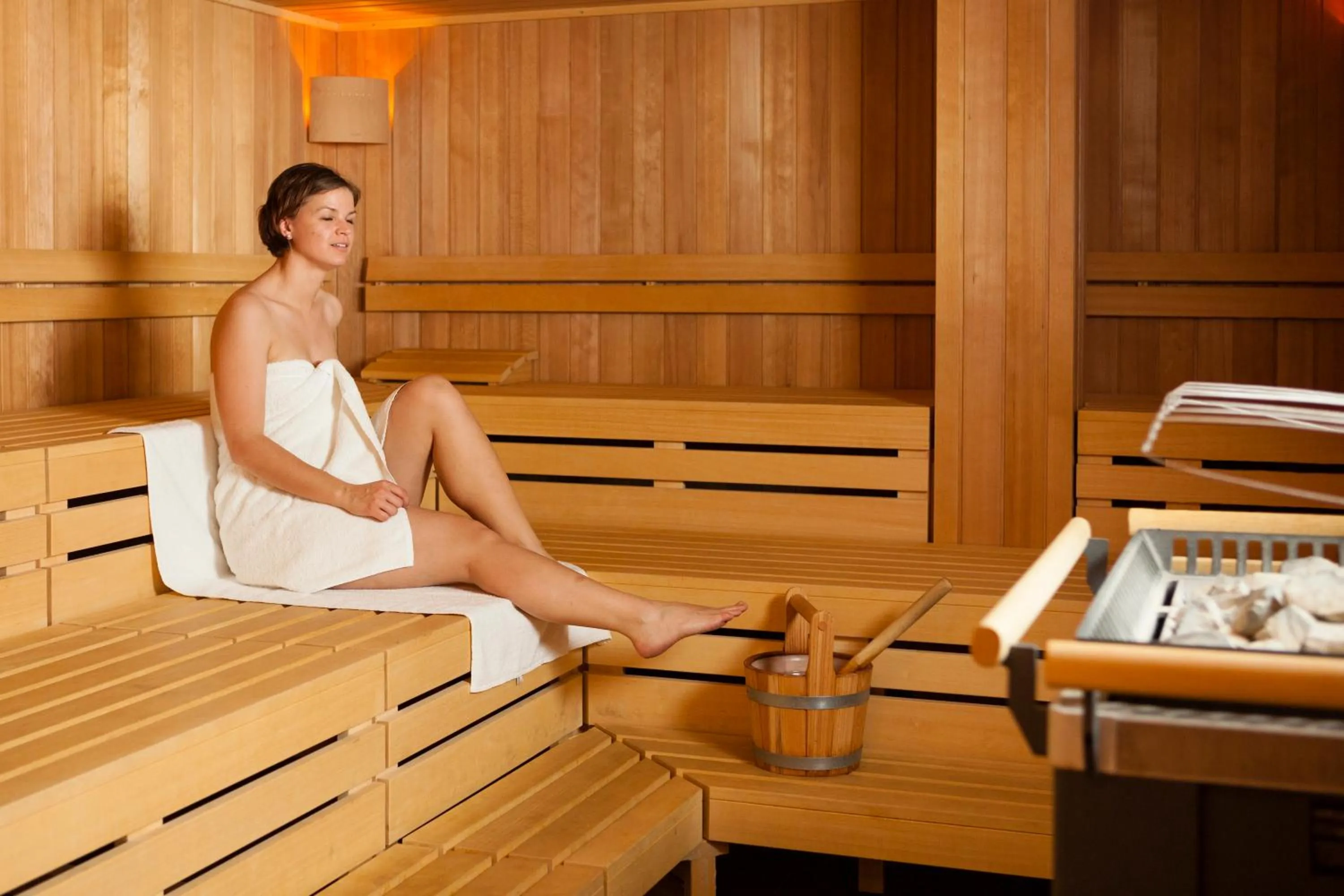 Sauna in Explorer Hotel Ötztal