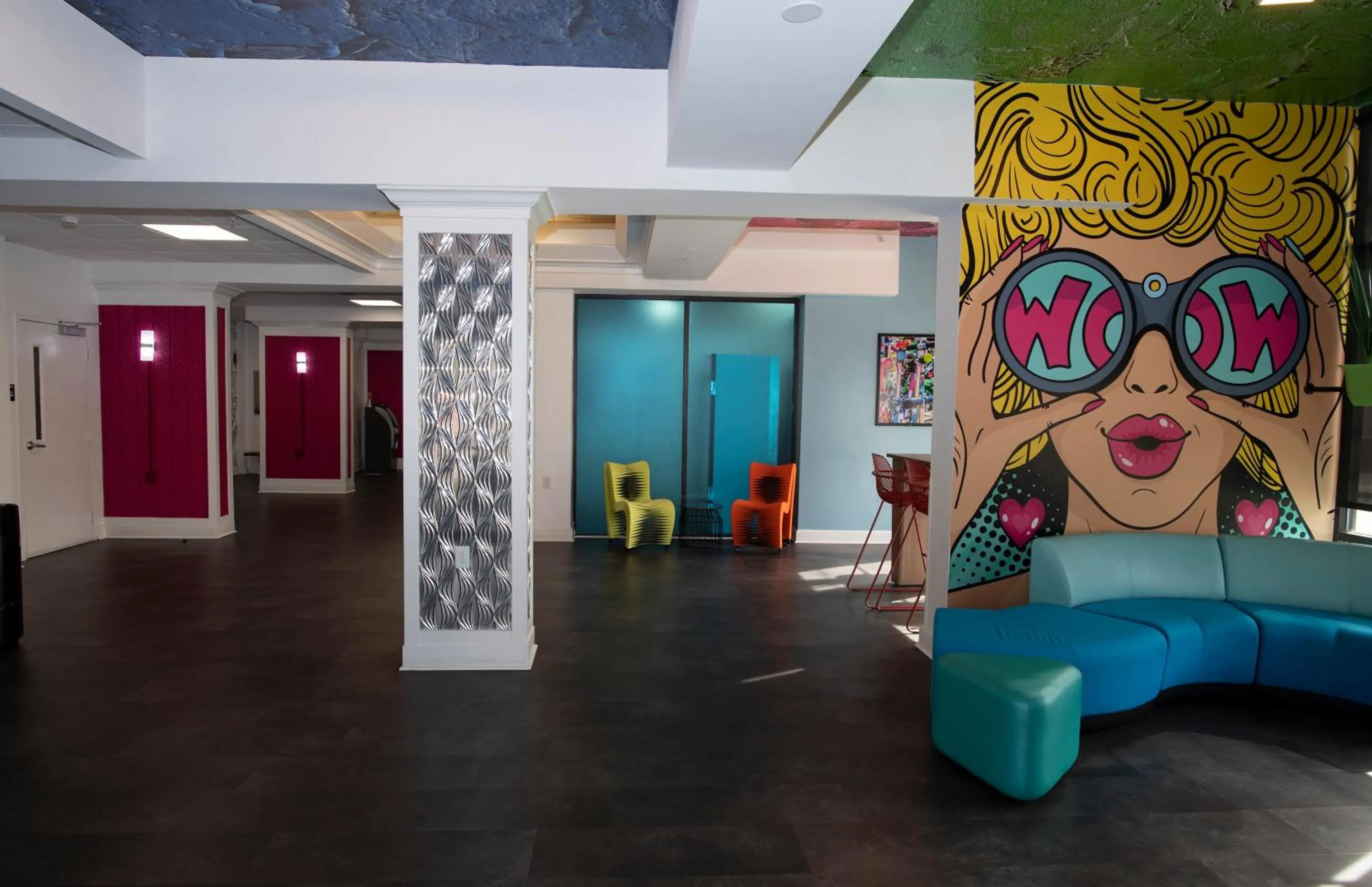 Lobby or reception in Aqua Beach Inn