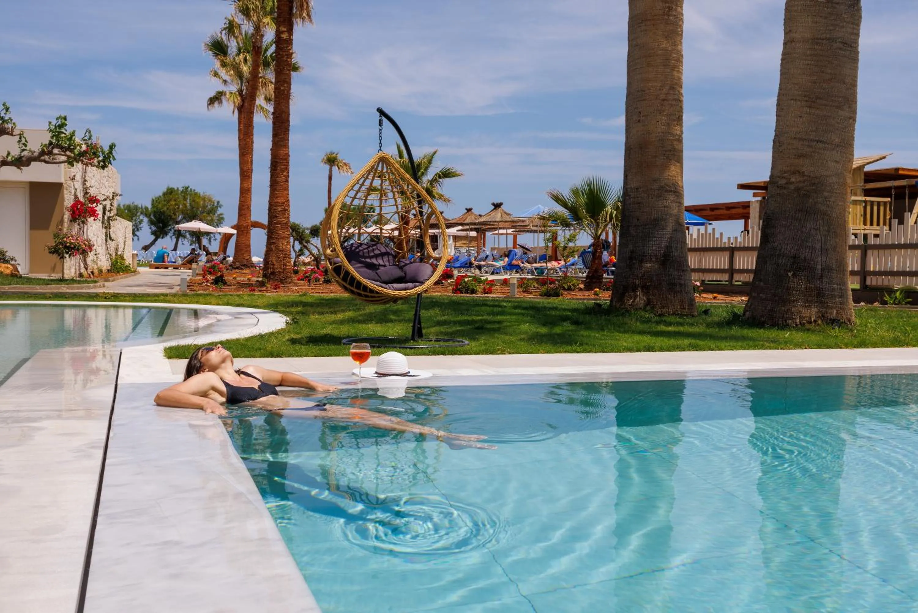 Swimming pool in Malia Bay Beach Hotel & Bungalows