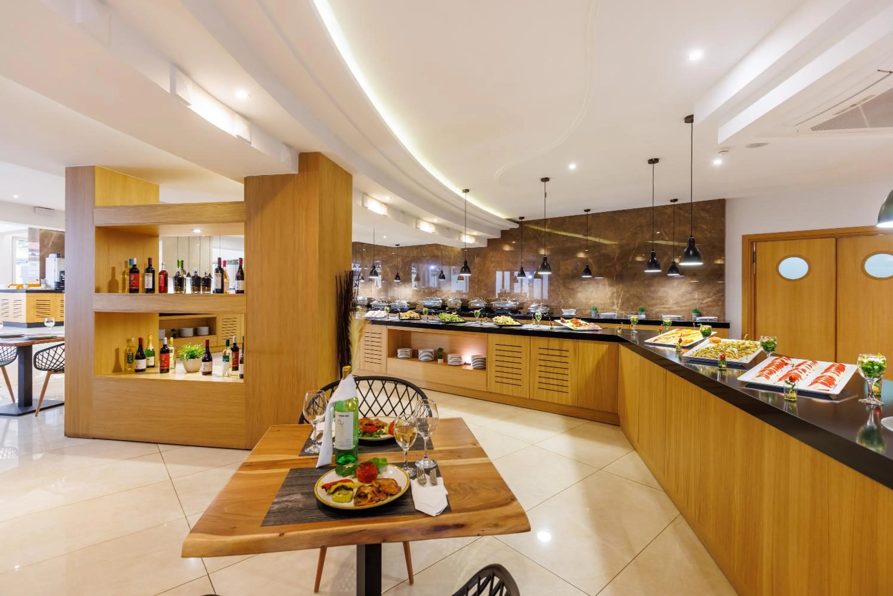 Food close-up in Malia Bay Beach Hotel & Bungalows