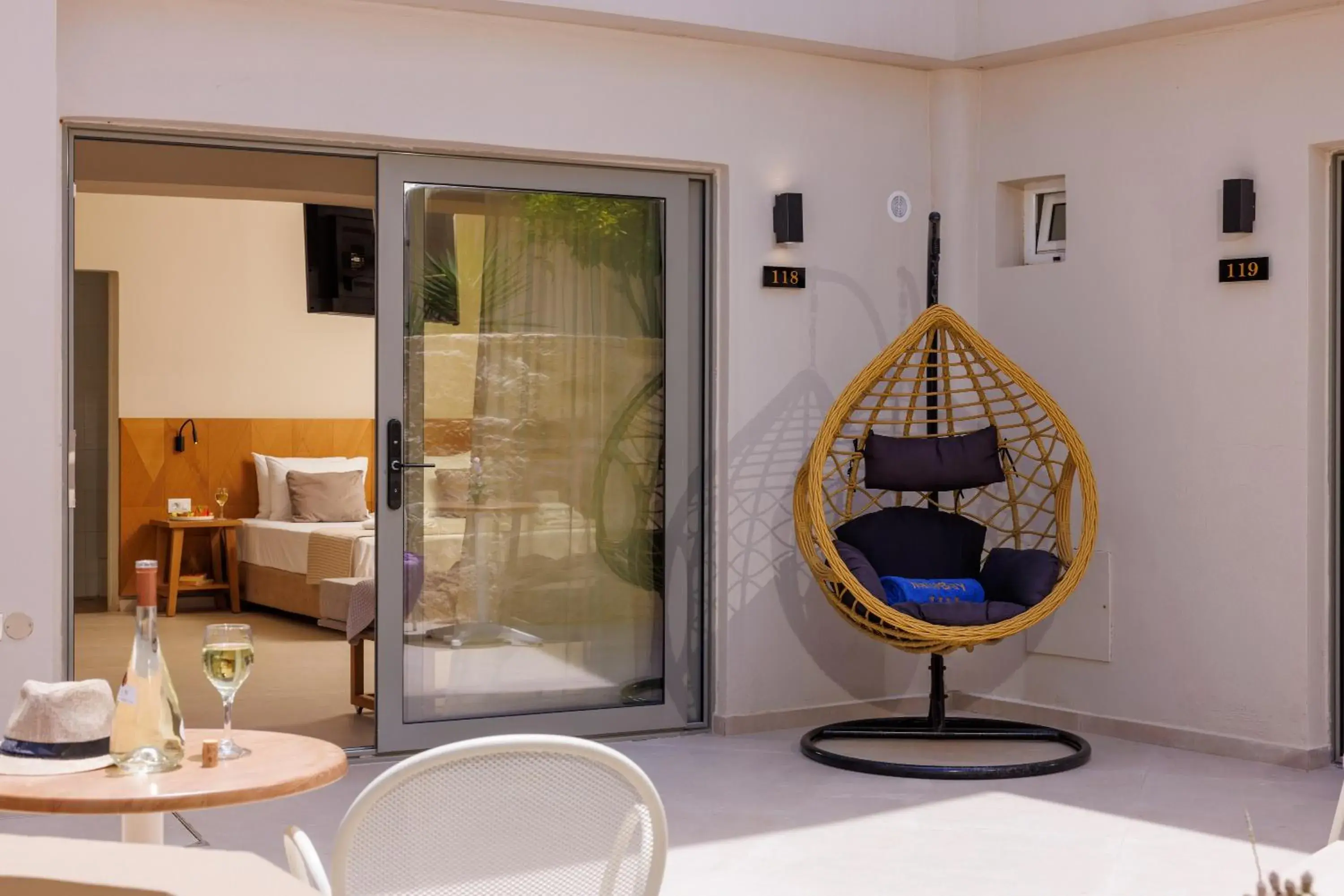 Superior Double or Twin Room with Garden View in Malia Bay Beach Hotel & Bungalows Superior Double or Twin Room with Garden View in Malia Bay Beach Hotel & Bungalows
