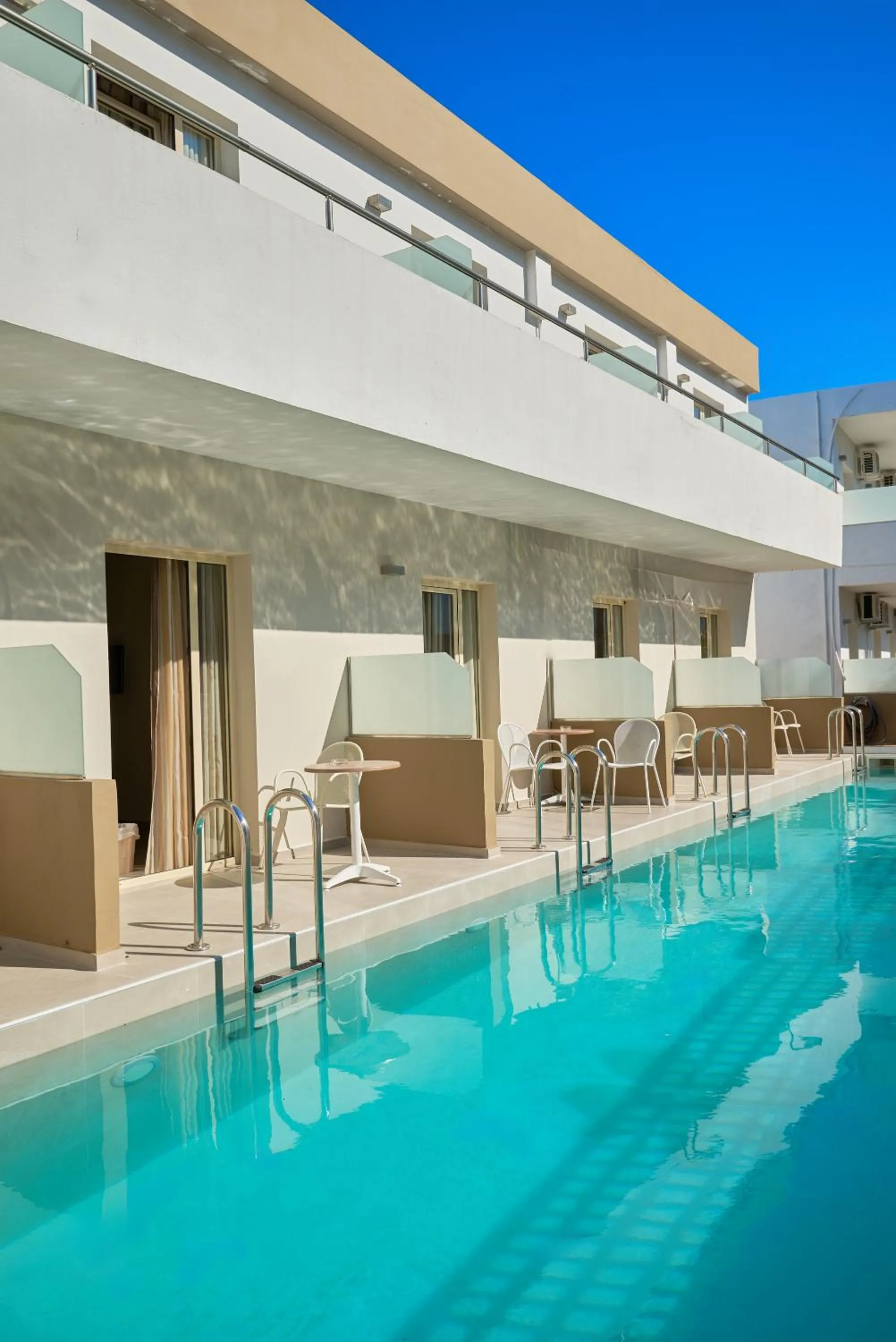 Property building in Malia Bay Beach Hotel & Bungalows