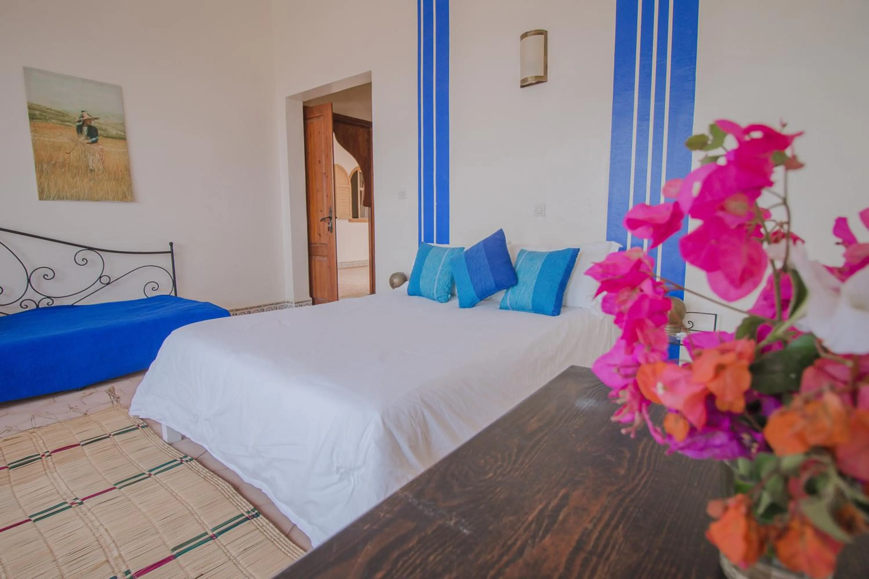 Bedroom in Auberge du Marabout