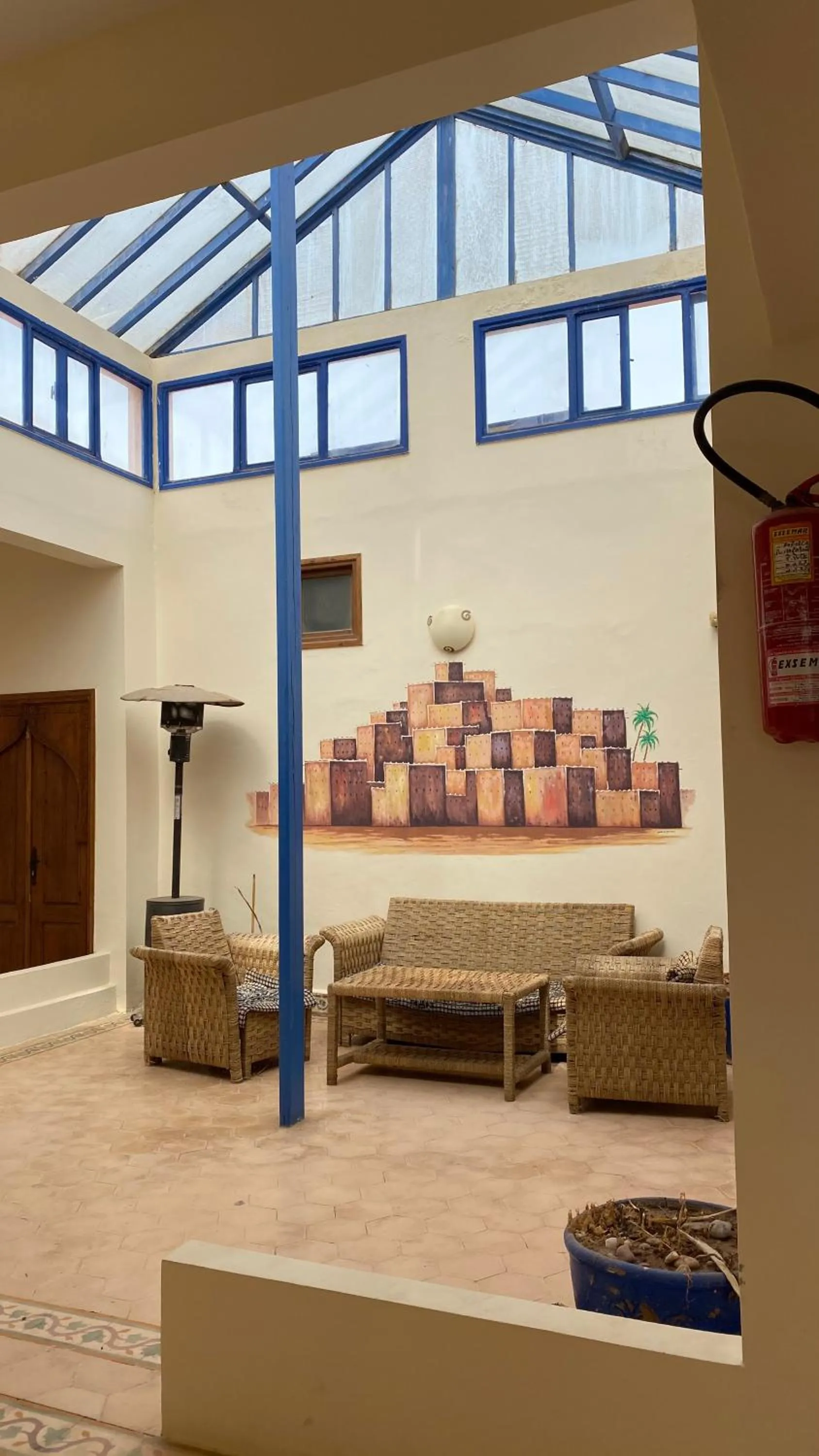 Living room in Auberge du Marabout