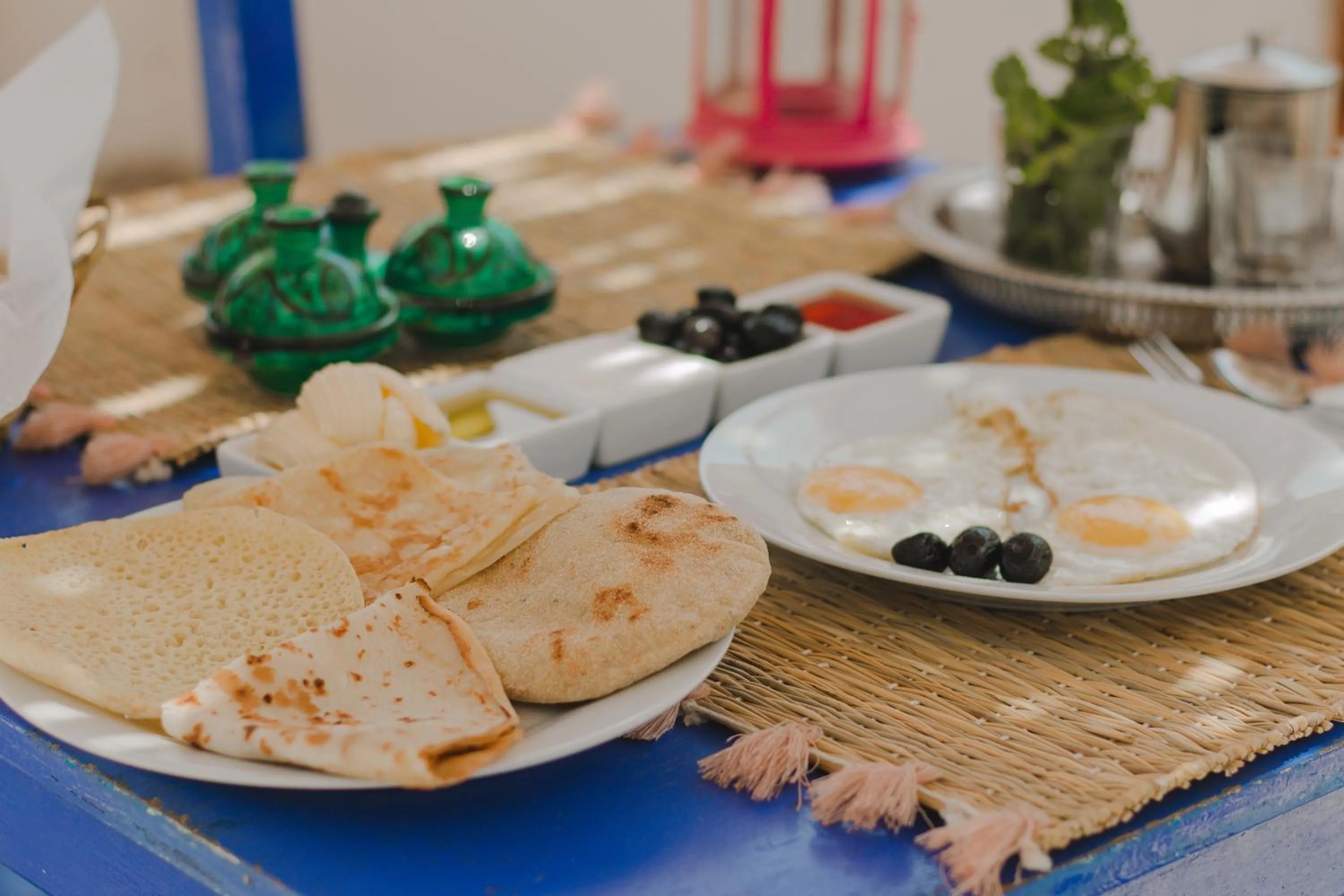 Breakfast in Auberge du Marabout