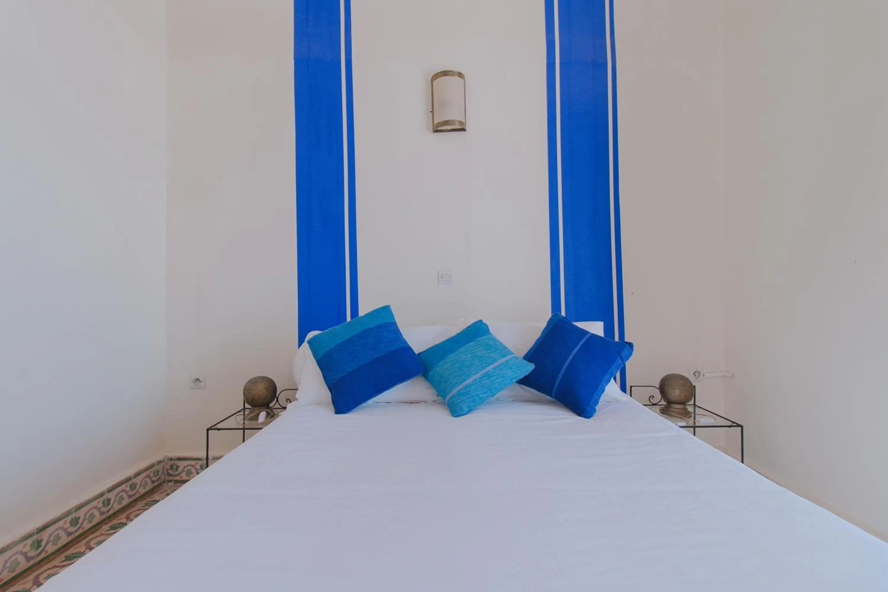 Bed in Auberge du Marabout