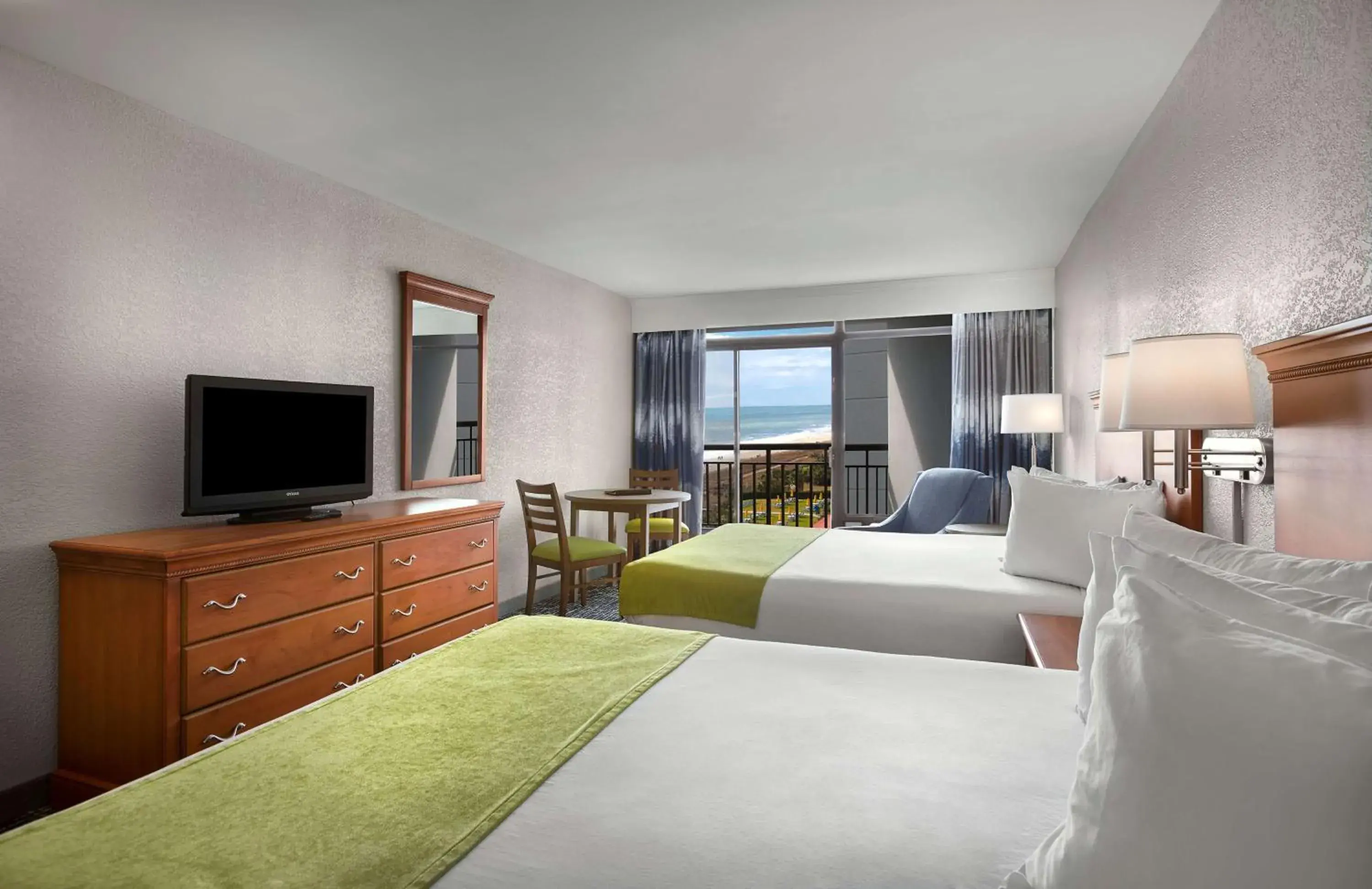 Queen Room with Two Queen Beds and Balcony - Partial Ocean View/Non-Smoking in Dayton House Resort - BW Signature Collection Queen Room with Two Queen Beds and Balcony - Partial Ocean View/Non-Smoking in Dayton House Resort - BW Signature Collection