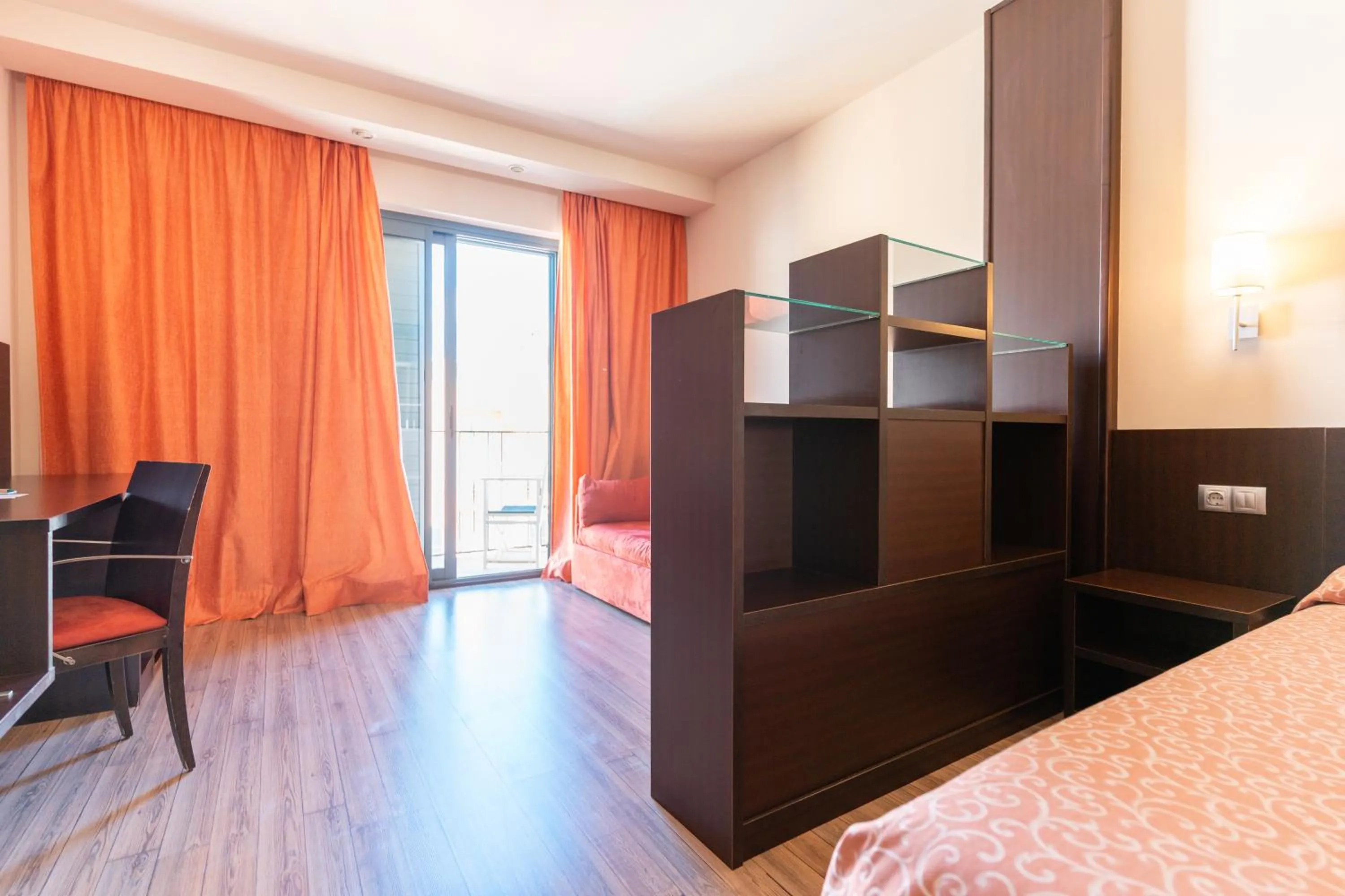 Bed in Hotel Loar Ferreries