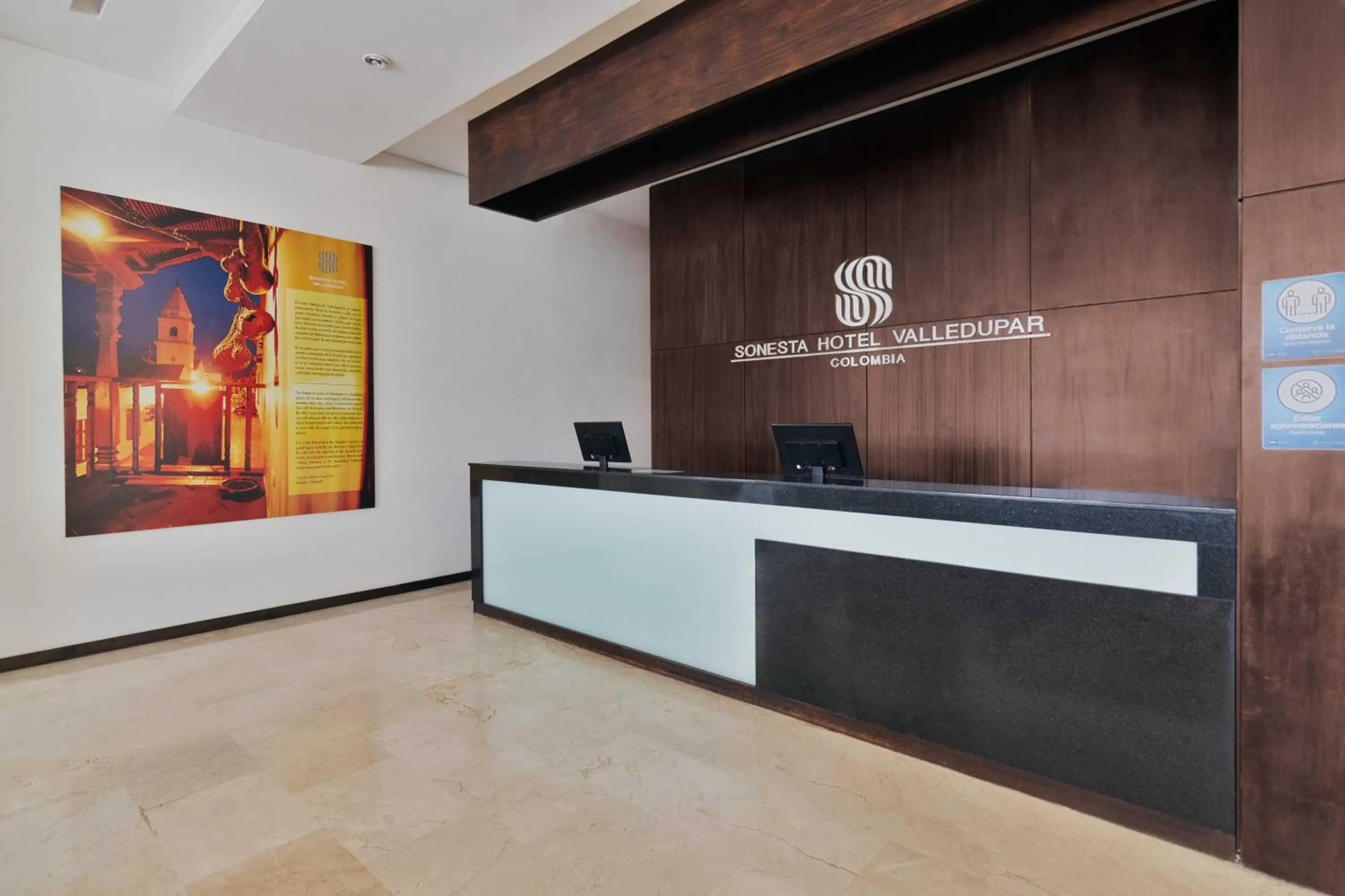 Lobby or reception in Sonesta Valledupar