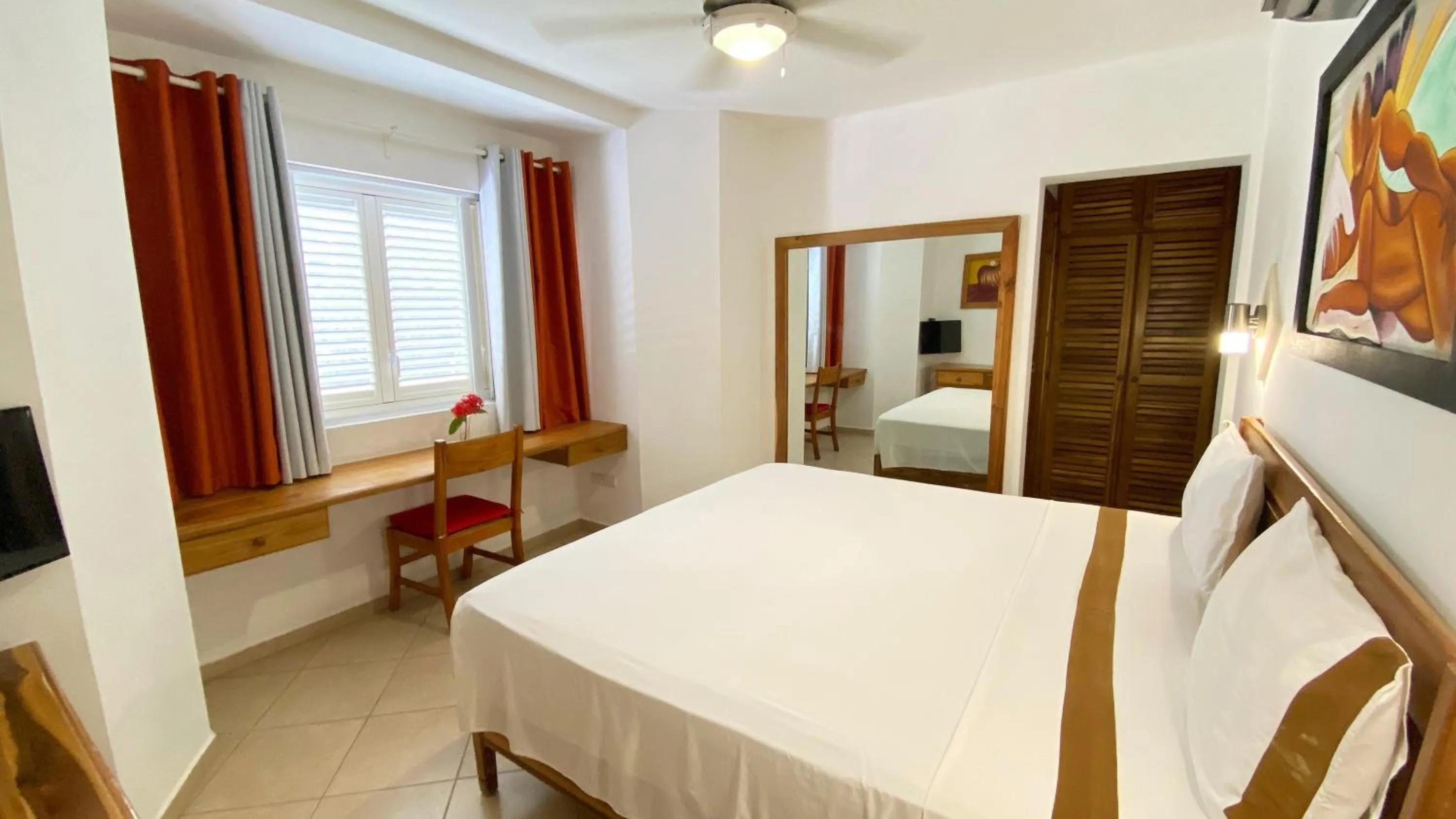 Bed in Albachiara Hotel - Las Terrenas