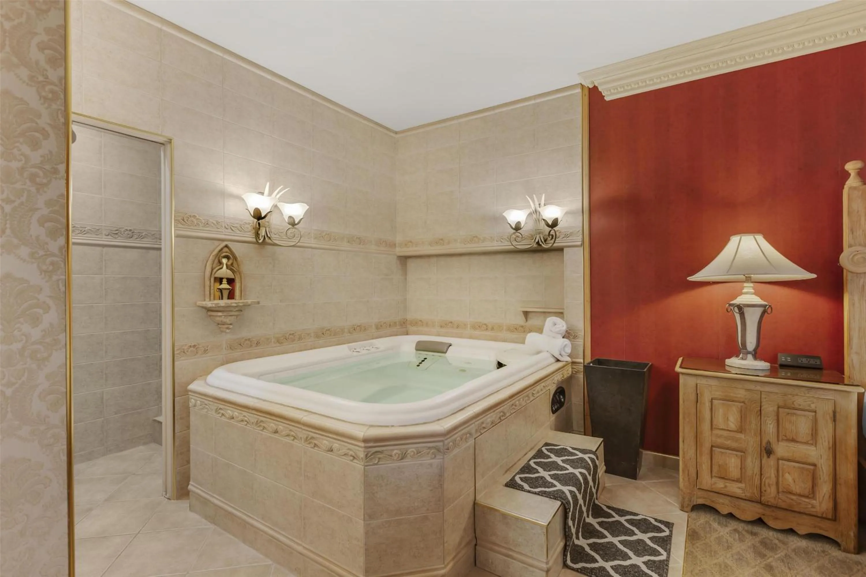 Bedroom in Best Western Fireside Inn