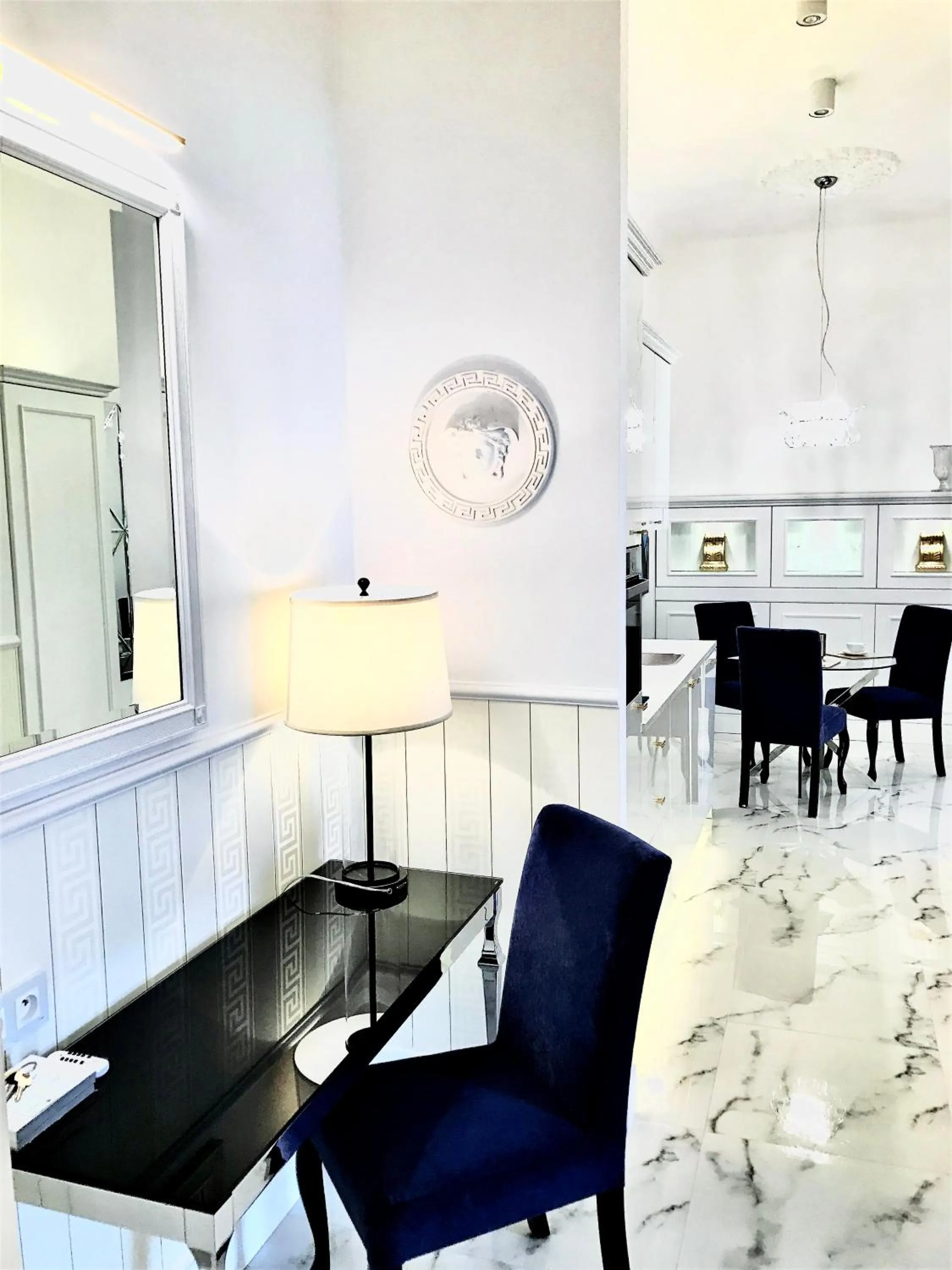 Seating area in MONDRIAN Luxury Suites UNESCO Old Town