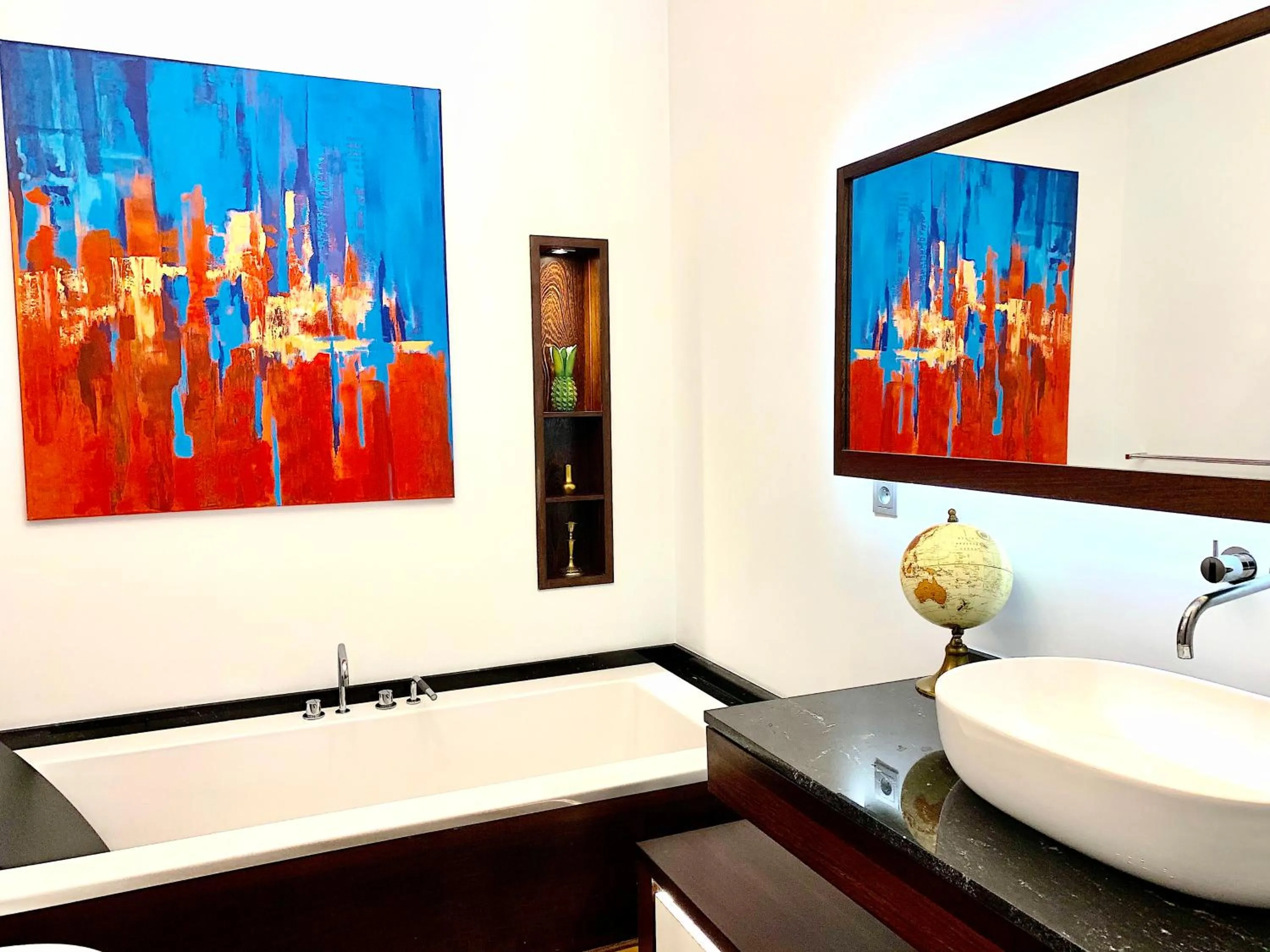 Bathroom in MONDRIAN Luxury Suites UNESCO Old Town