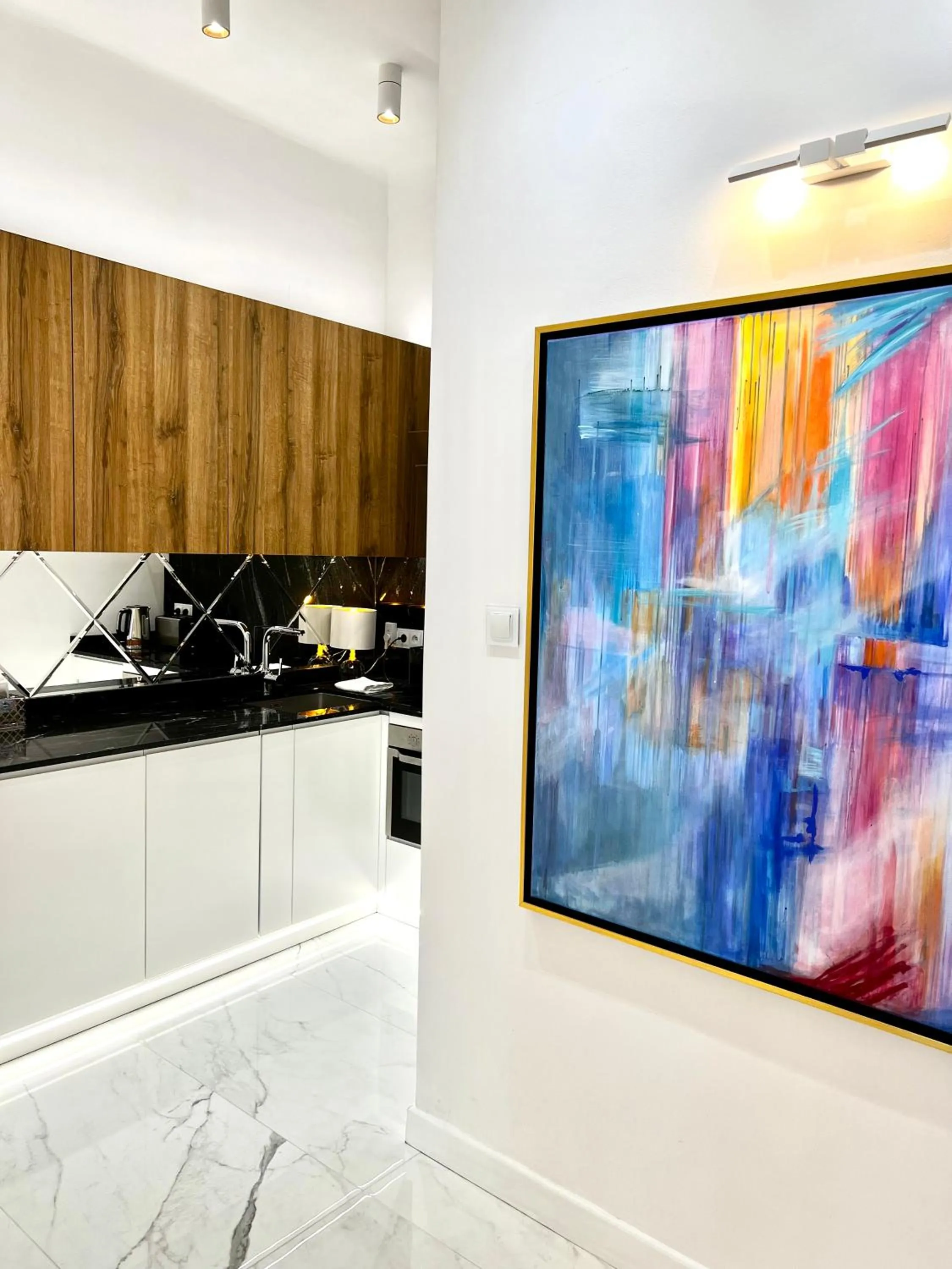 Dining area in MONDRIAN Luxury Suites UNESCO Old Town