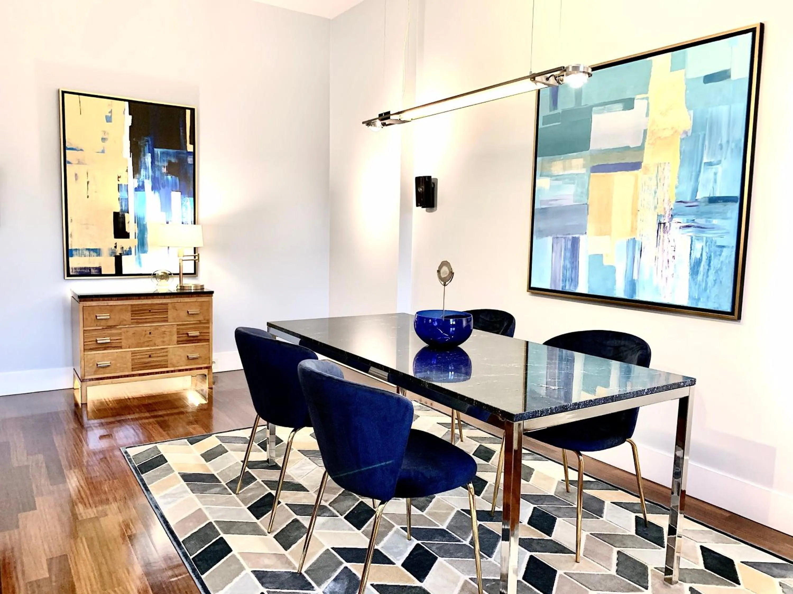 Dining area in MONDRIAN Luxury Suites UNESCO Old Town