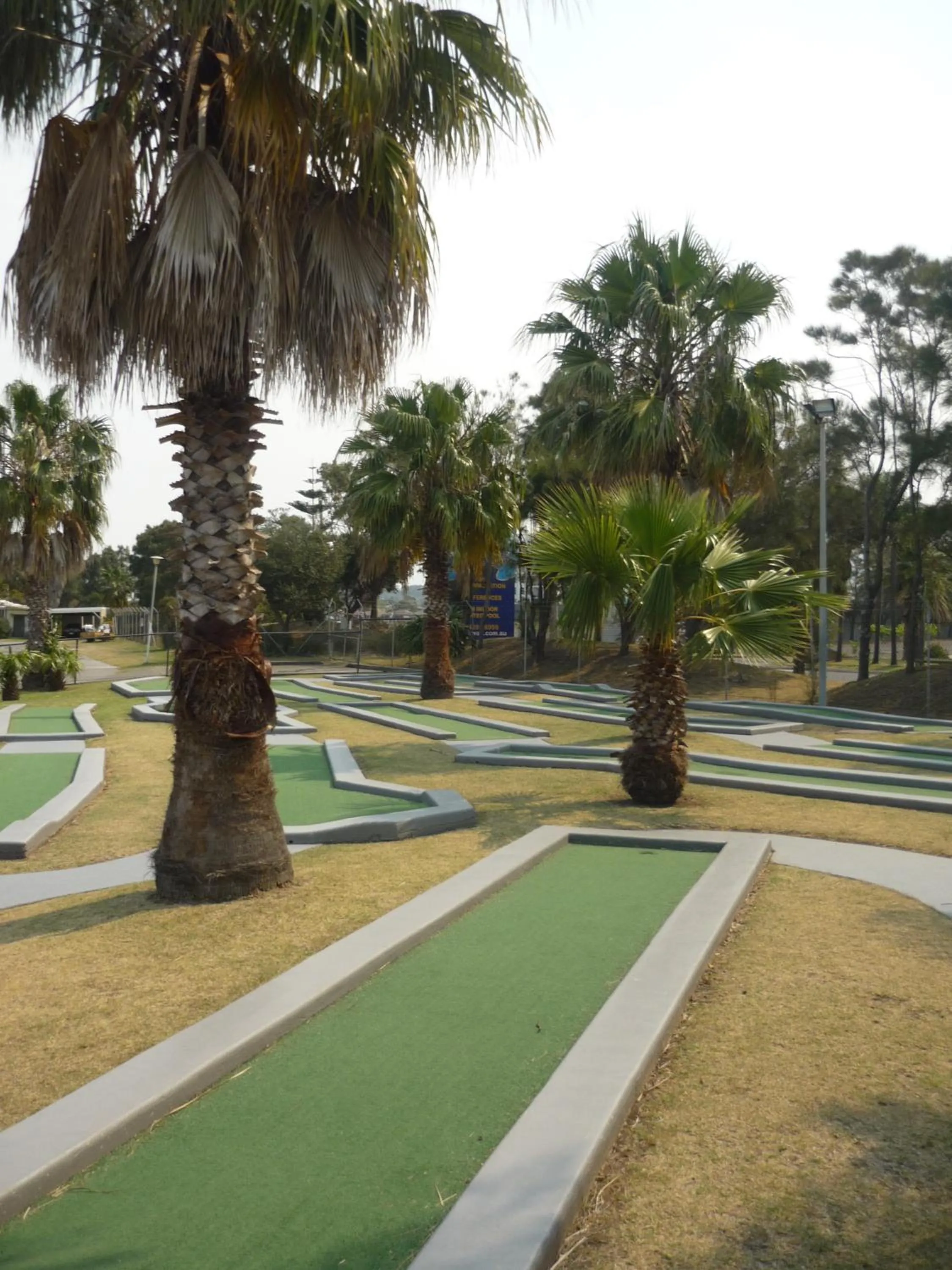 Minigolf in Wollongong Surf Leisure Resort