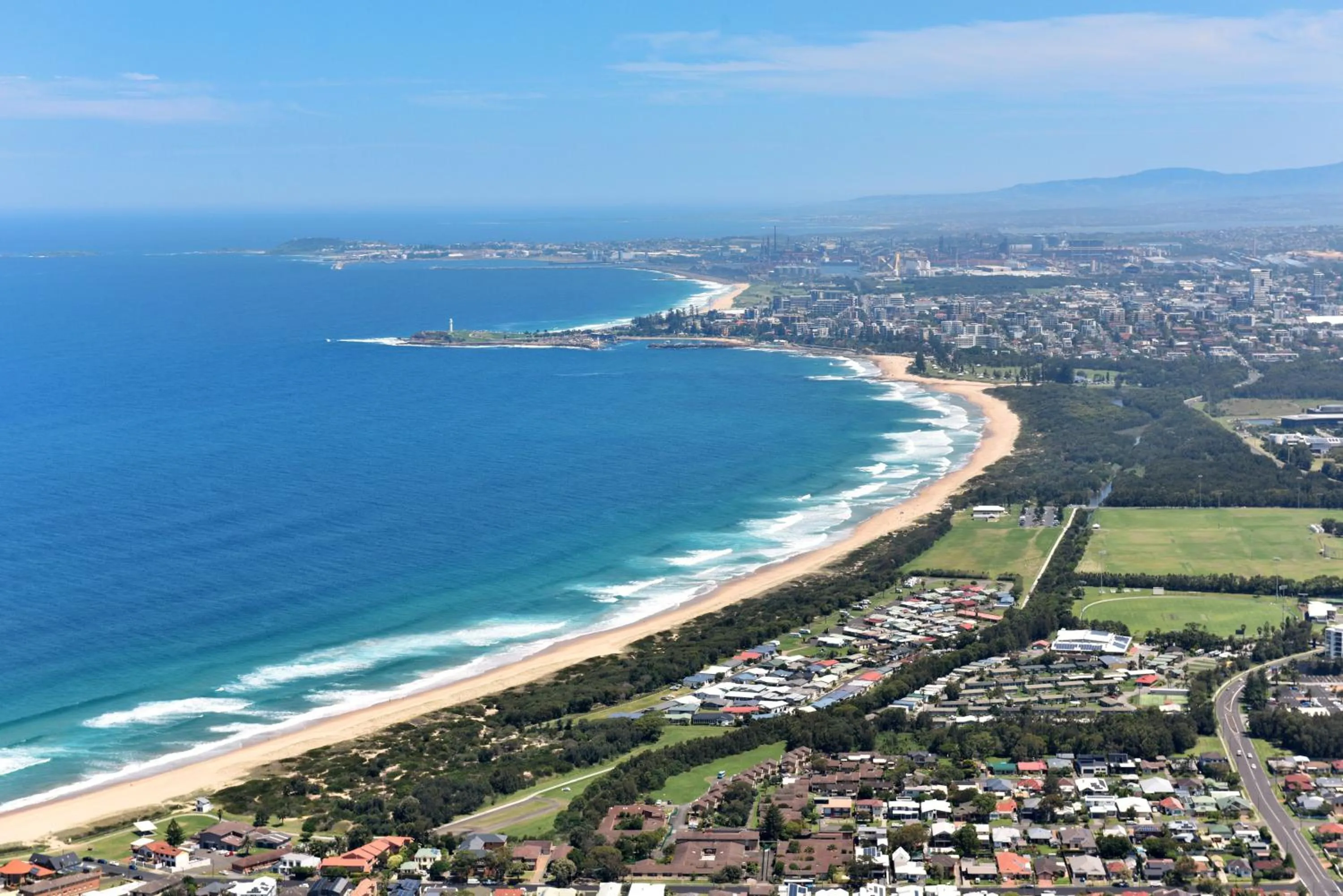 Bird's eye view in Wollongong Surf Leisure Resort