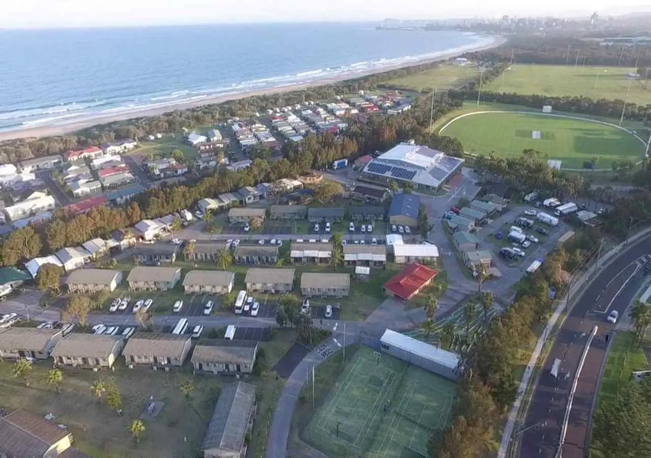 Bird's eye view in Wollongong Surf Leisure Resort