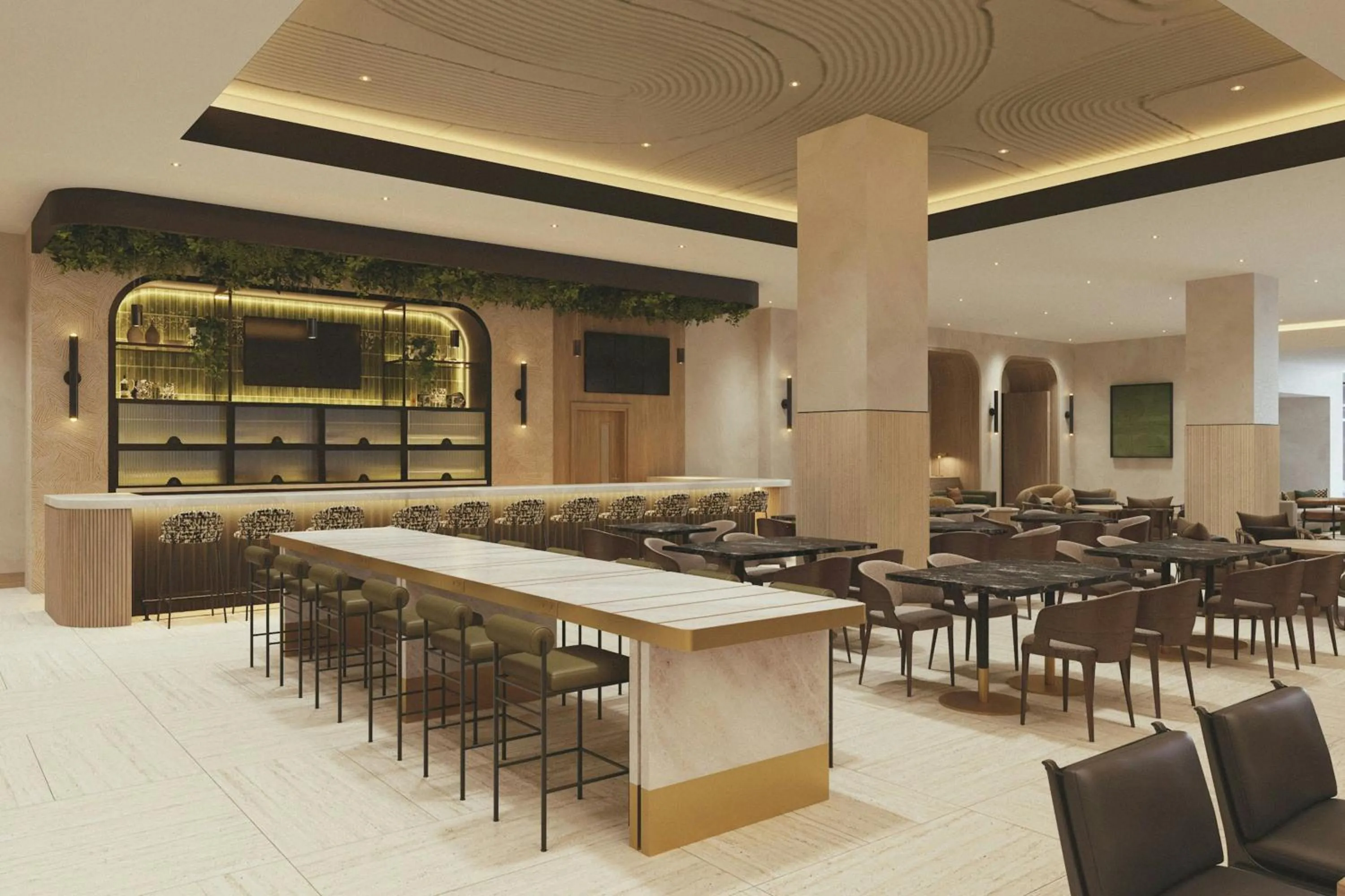 Lounge or bar in Courtyard by Marriott San Diego Downtown Little Italy