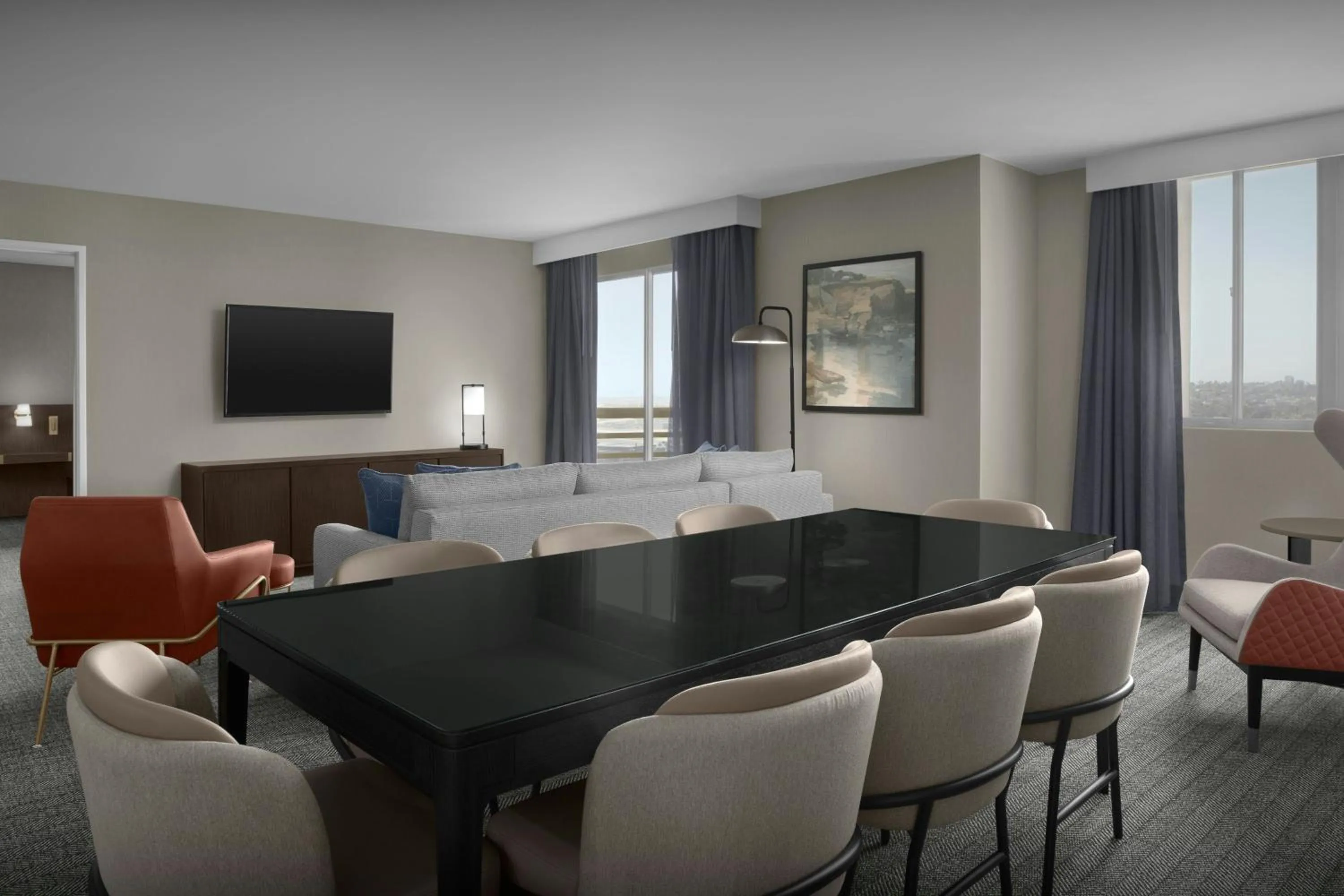 Photo of the whole room in Courtyard by Marriott San Diego Downtown Little Italy