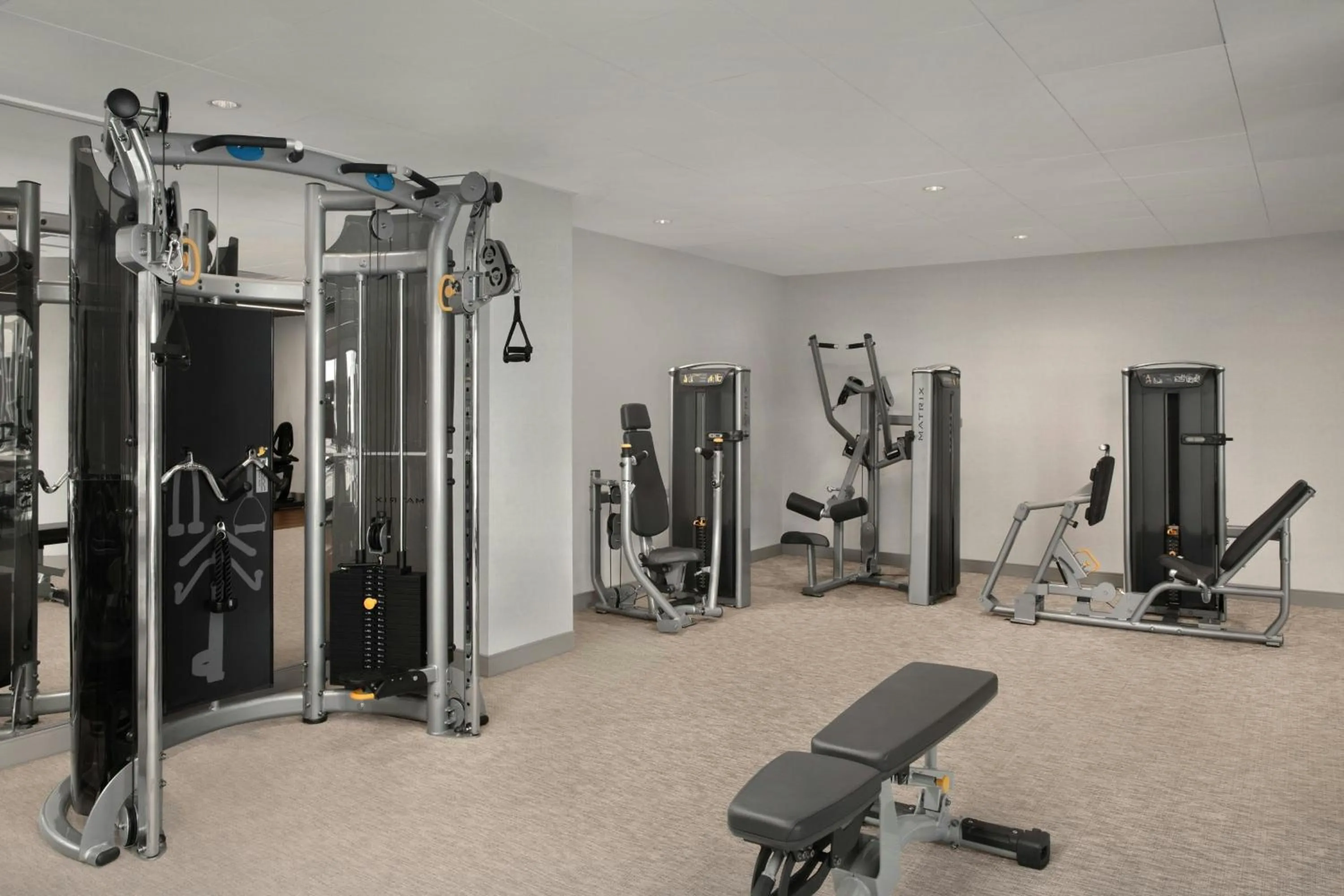 Fitness centre/facilities in Courtyard by Marriott San Diego Downtown Little Italy