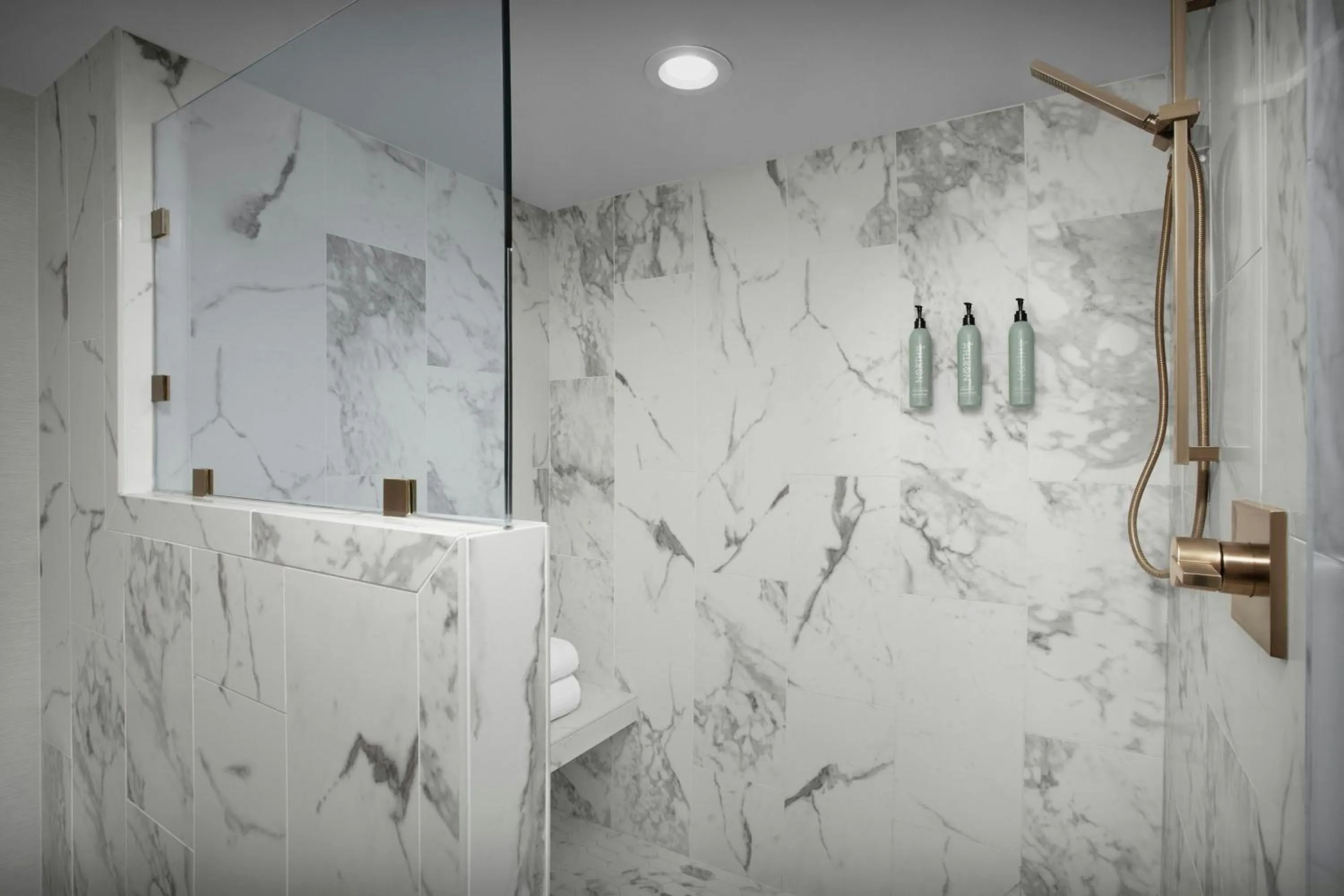 Bathroom in Courtyard by Marriott San Diego Downtown Little Italy