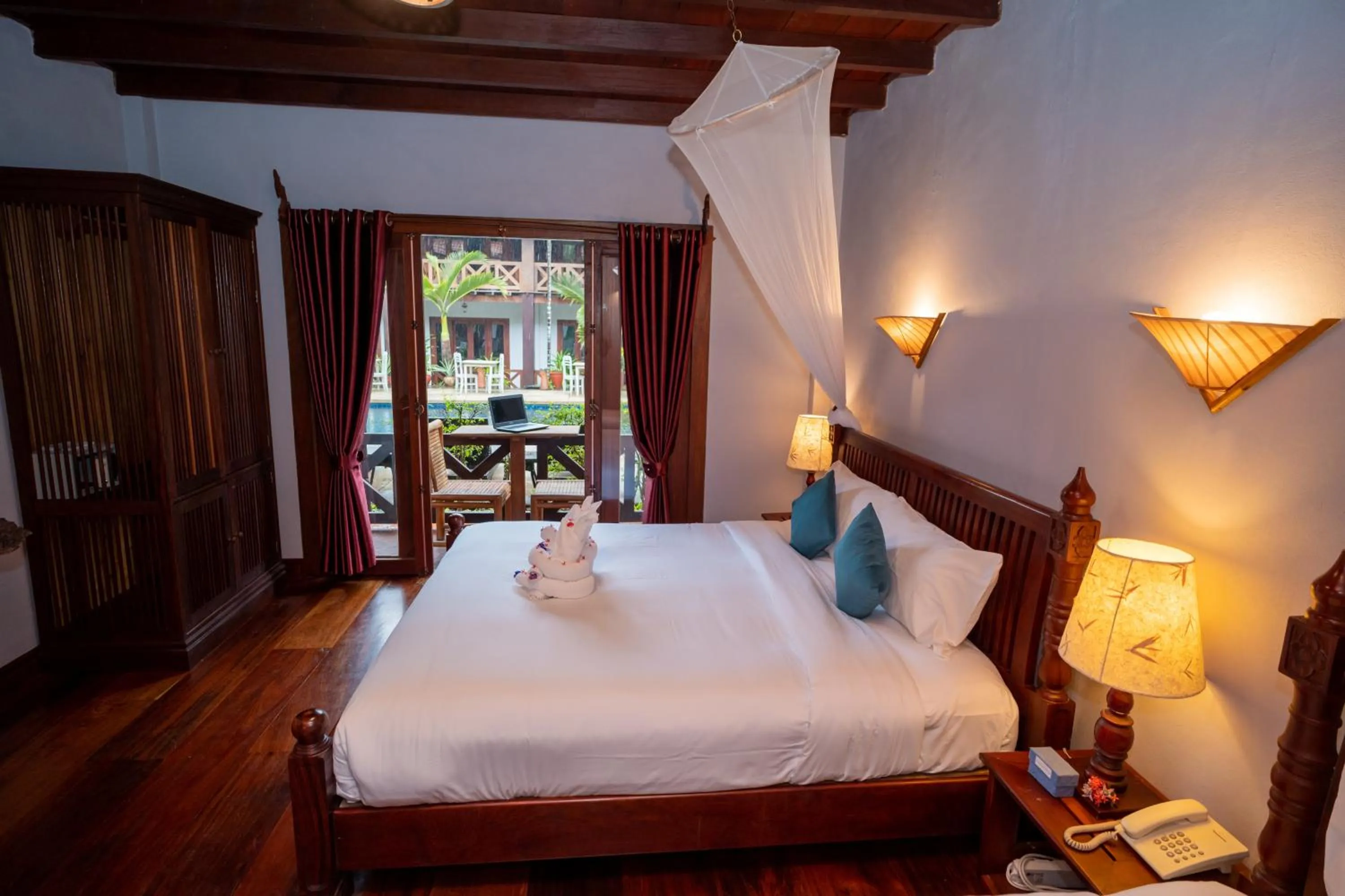 Bedroom, Bed in Muangthong Boutique Hotel