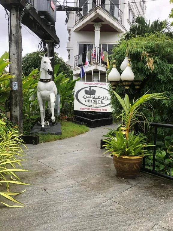 Facade/entrance in Orchid Kathu Heights Service Apartments