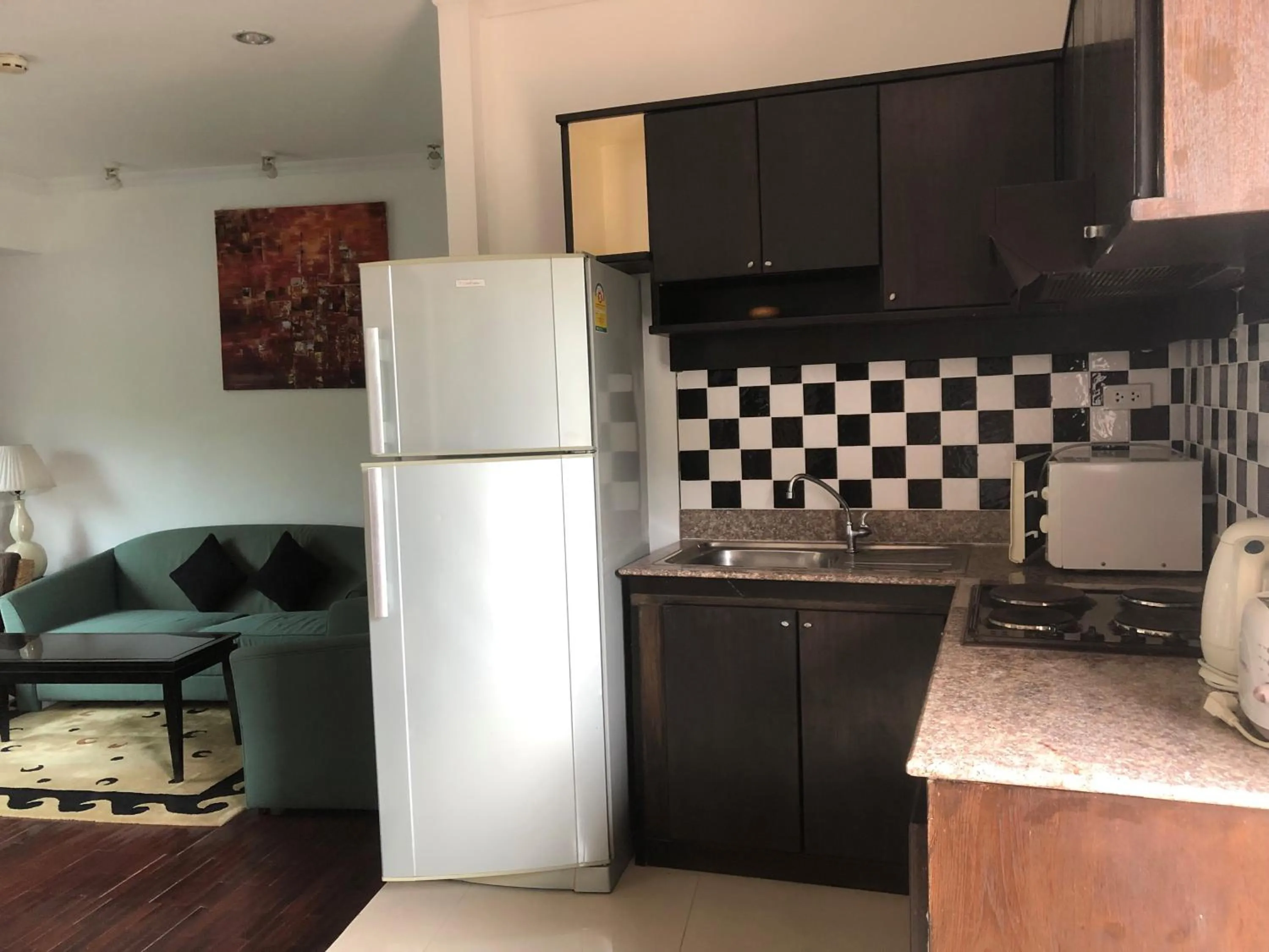 Living room in Orchid Kathu Heights Service Apartments