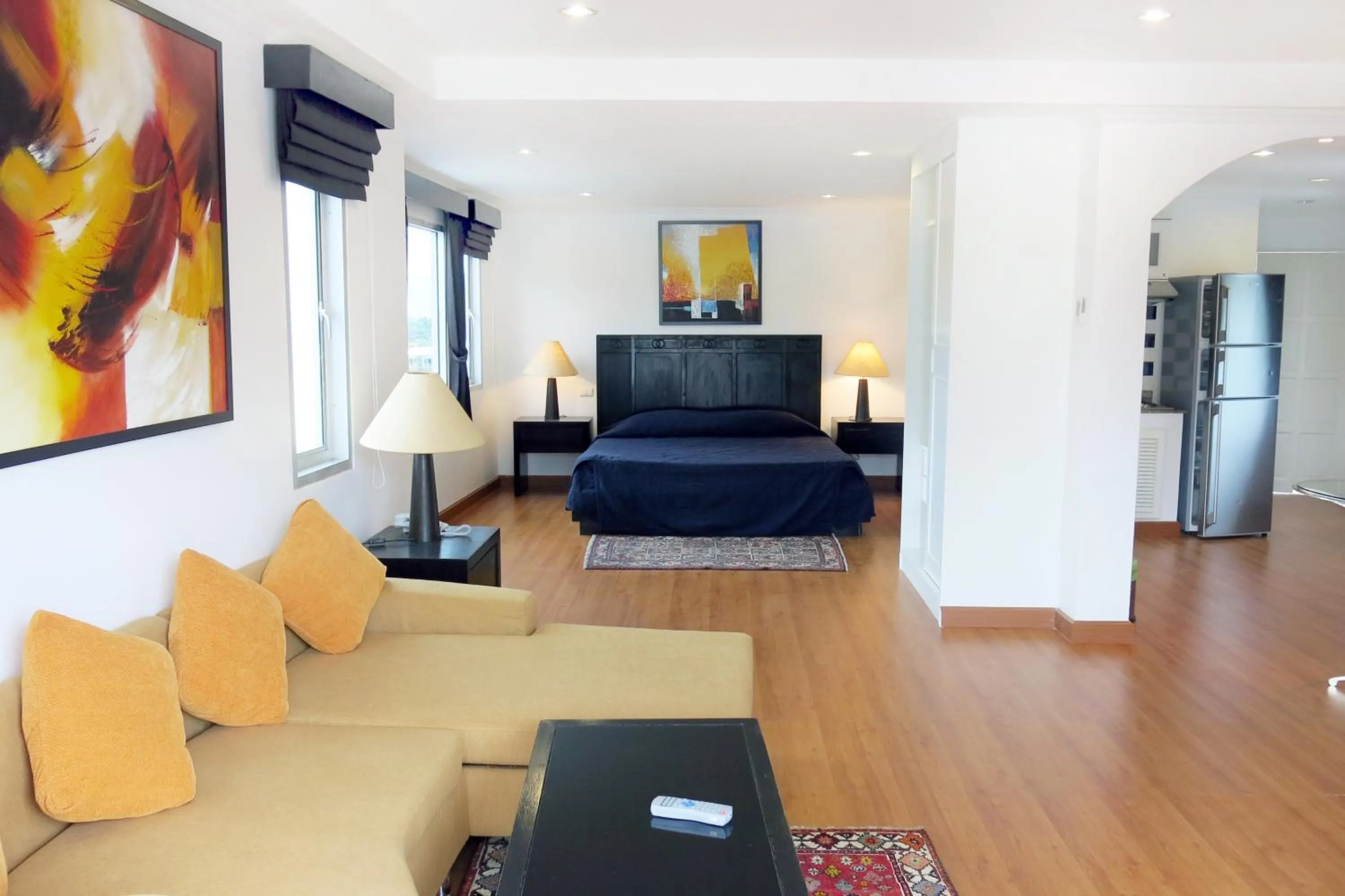 Bedroom in Orchid Kathu Heights Service Apartments