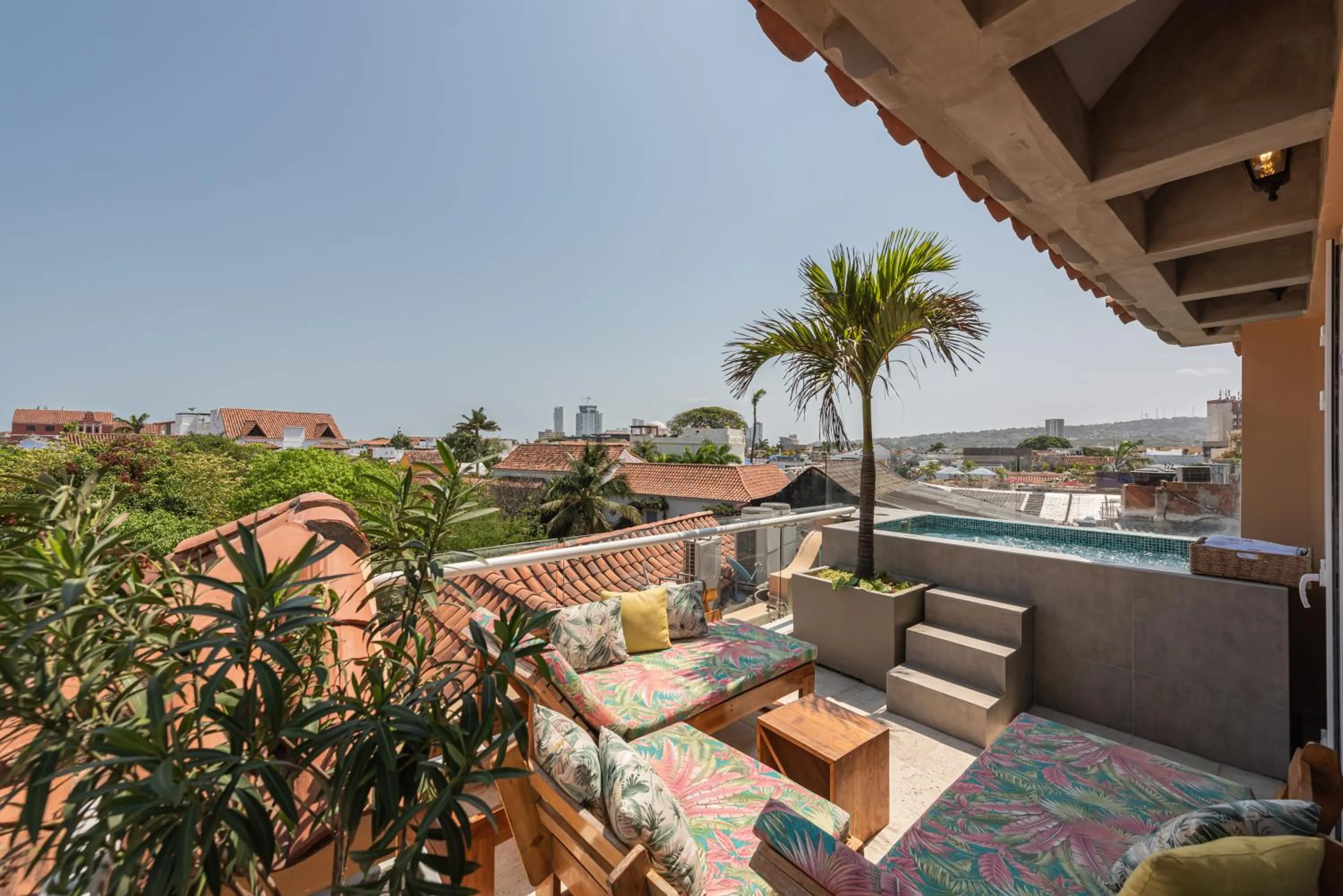 Balcony/Terrace in Townhouse Boutique Hotel