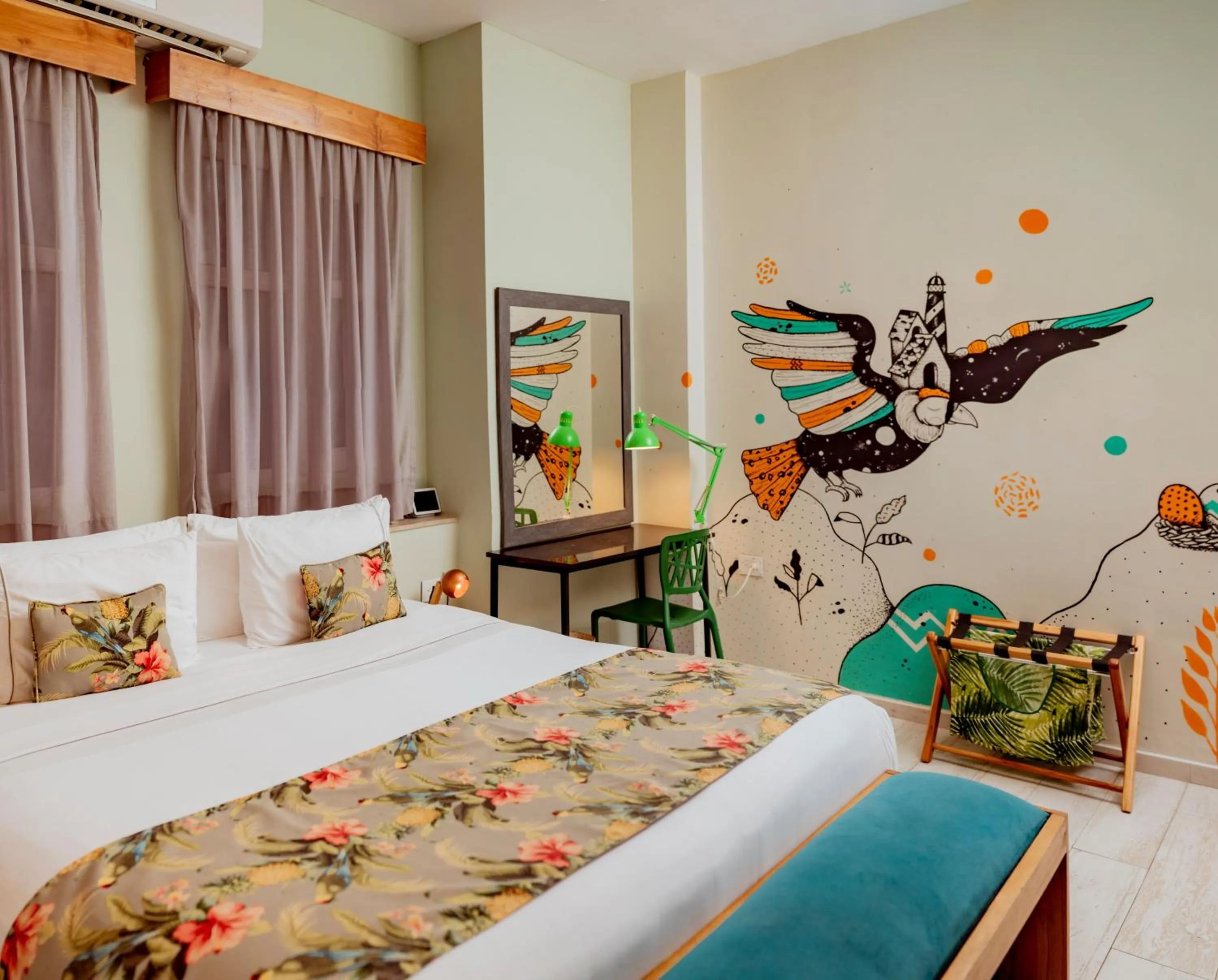 Bed in Townhouse Boutique Hotel