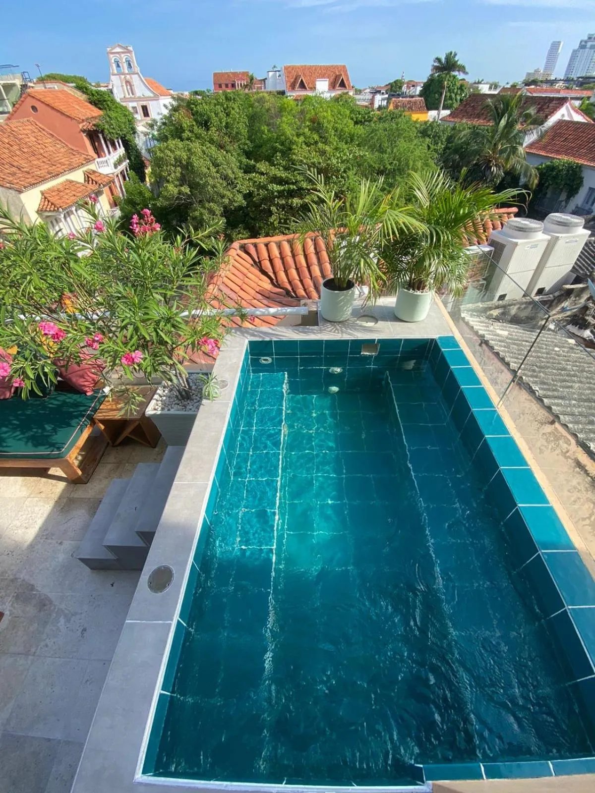 Swimming pool in Townhouse Boutique Hotel