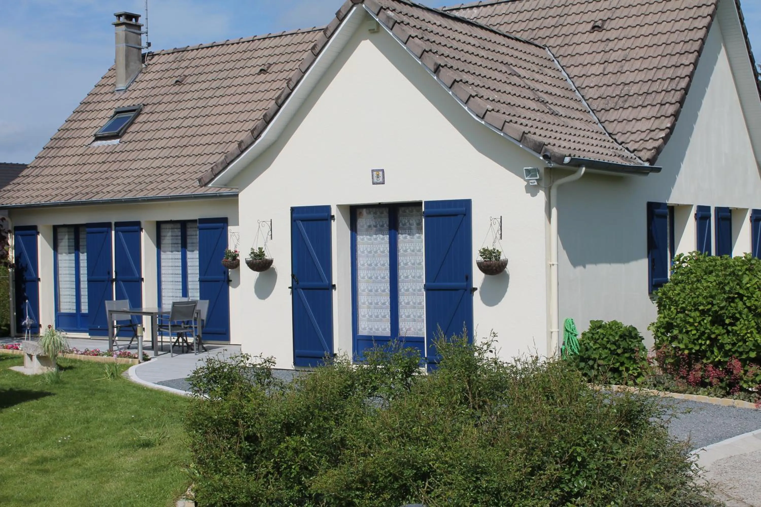 Garden in Une Chambre D'Hote Yvetot