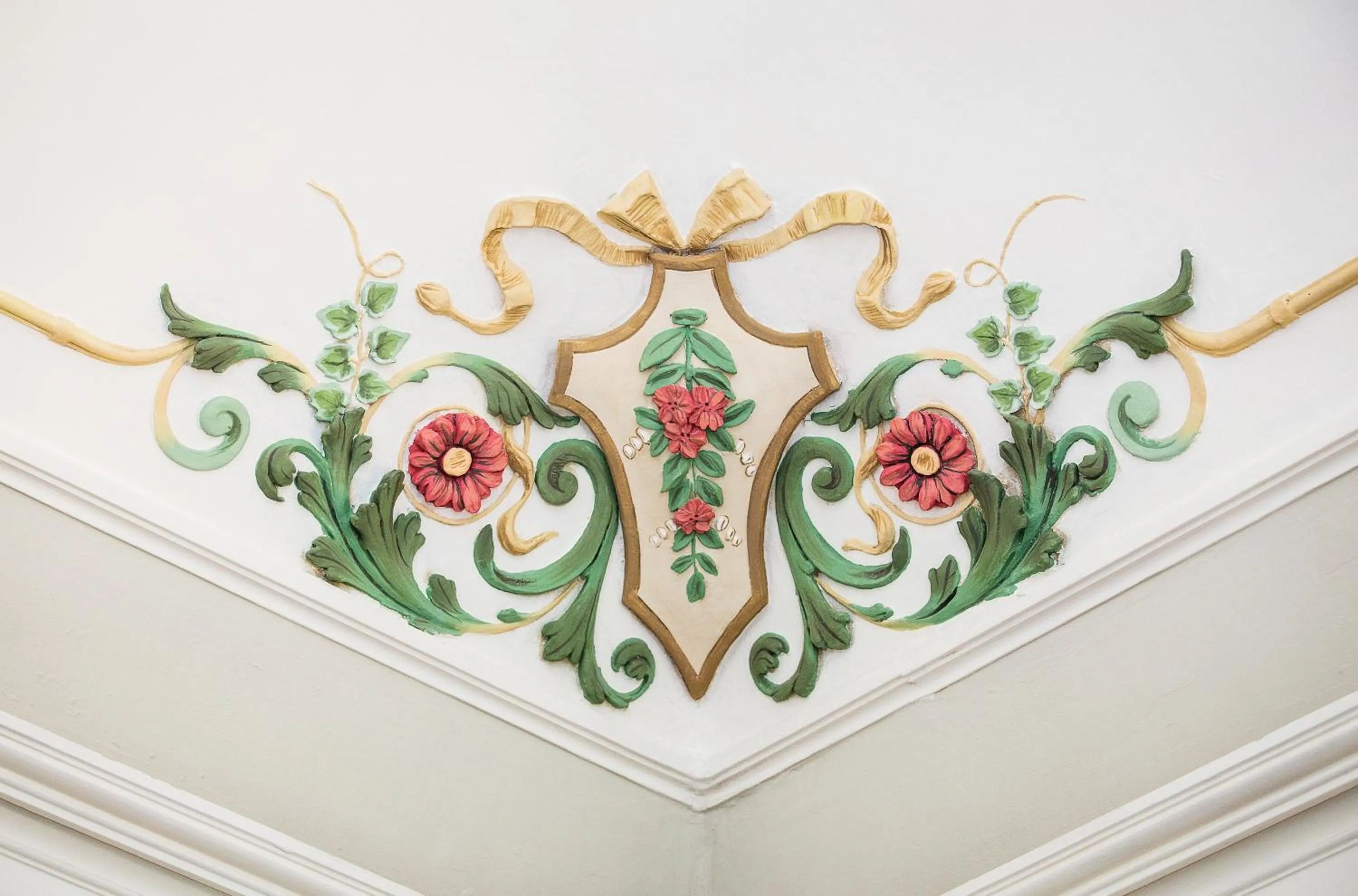 Decorative detail in Magione del Re