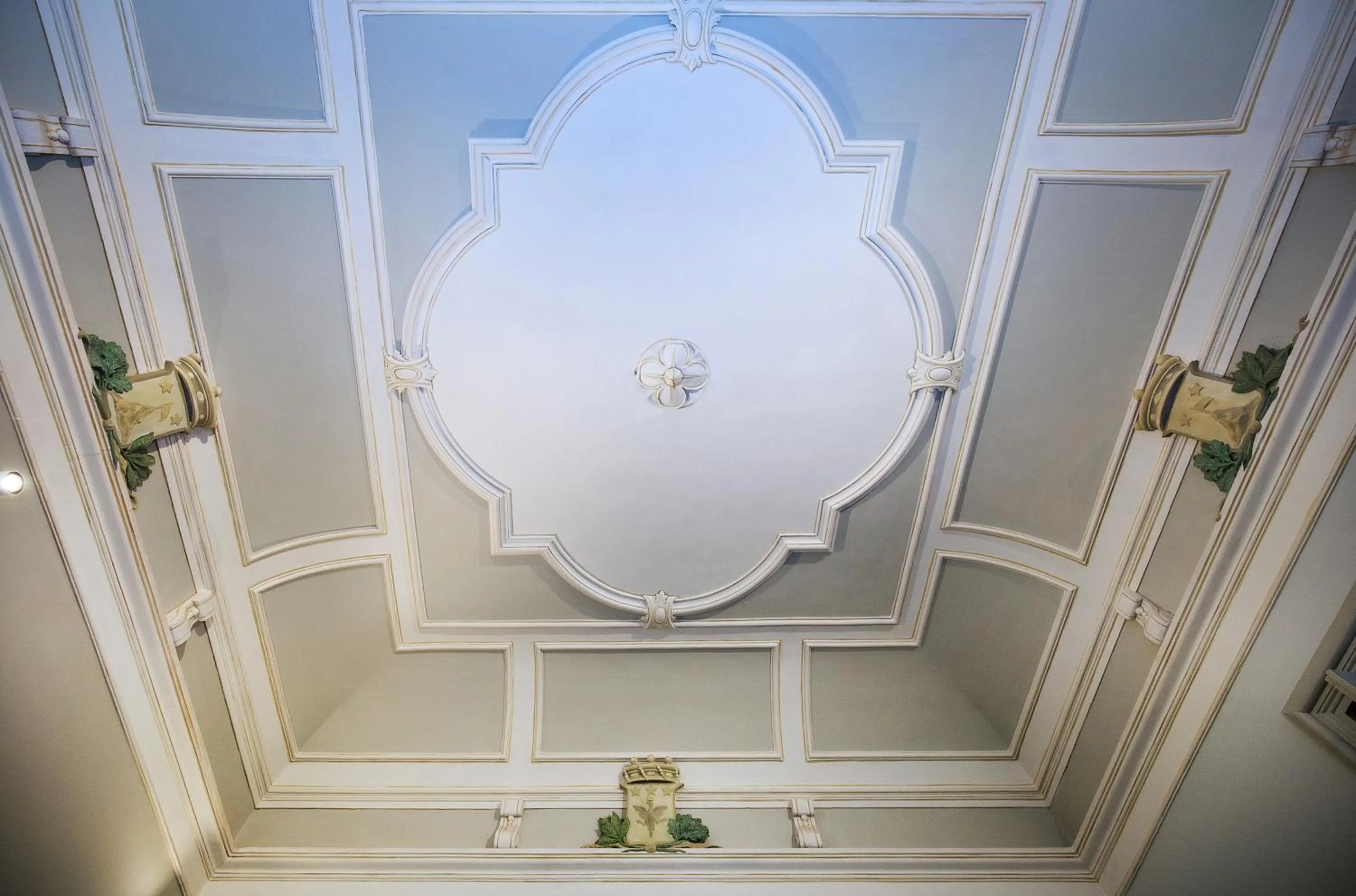 Decorative detail in Magione del Re