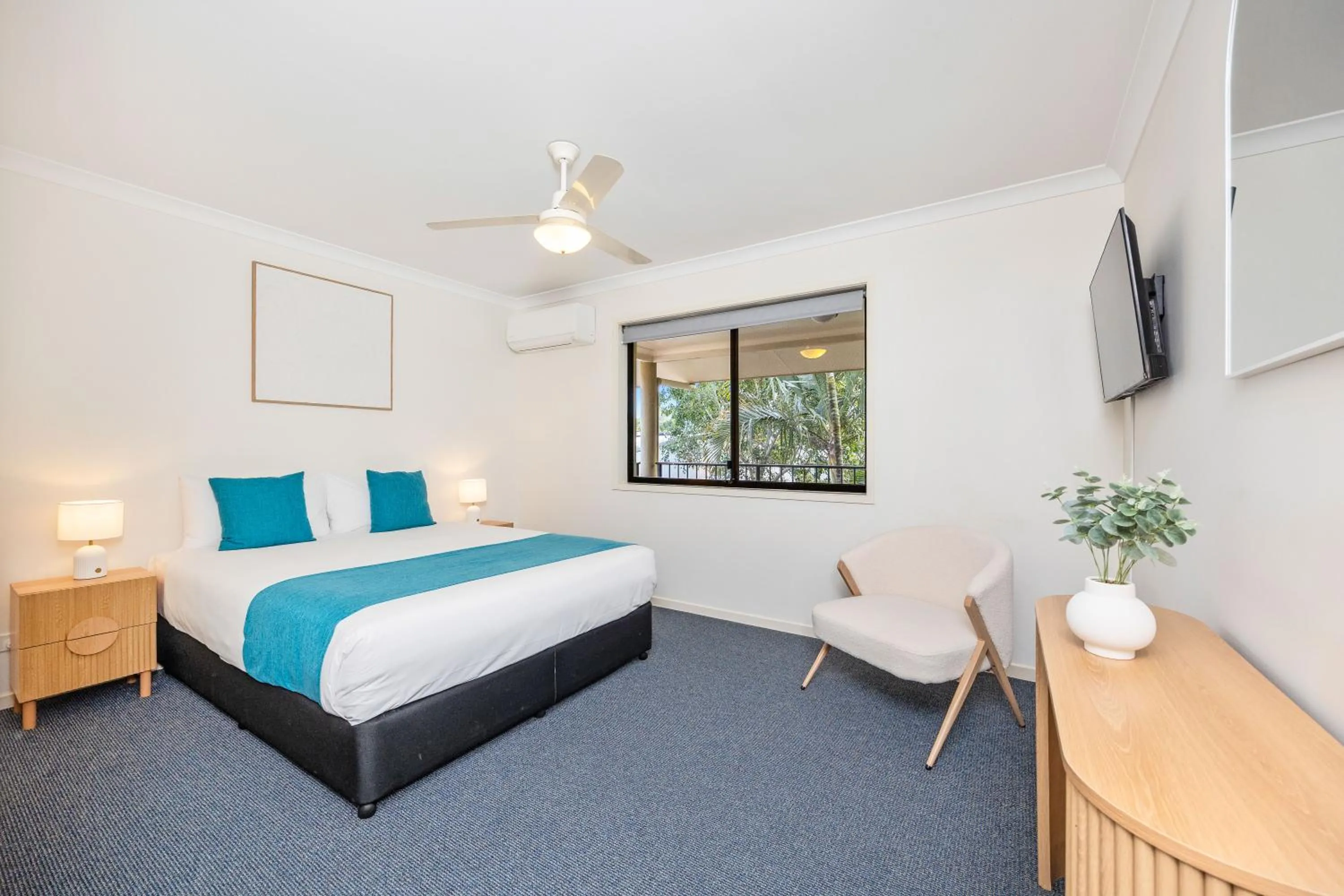 Bed in Arlia Sands Apartments