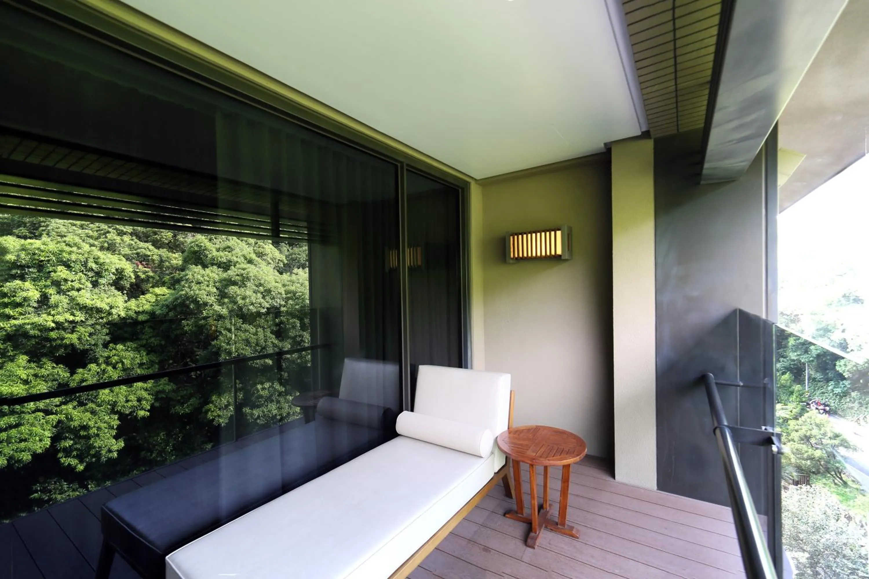 Balcony/Terrace in Grand View Resort Beitou