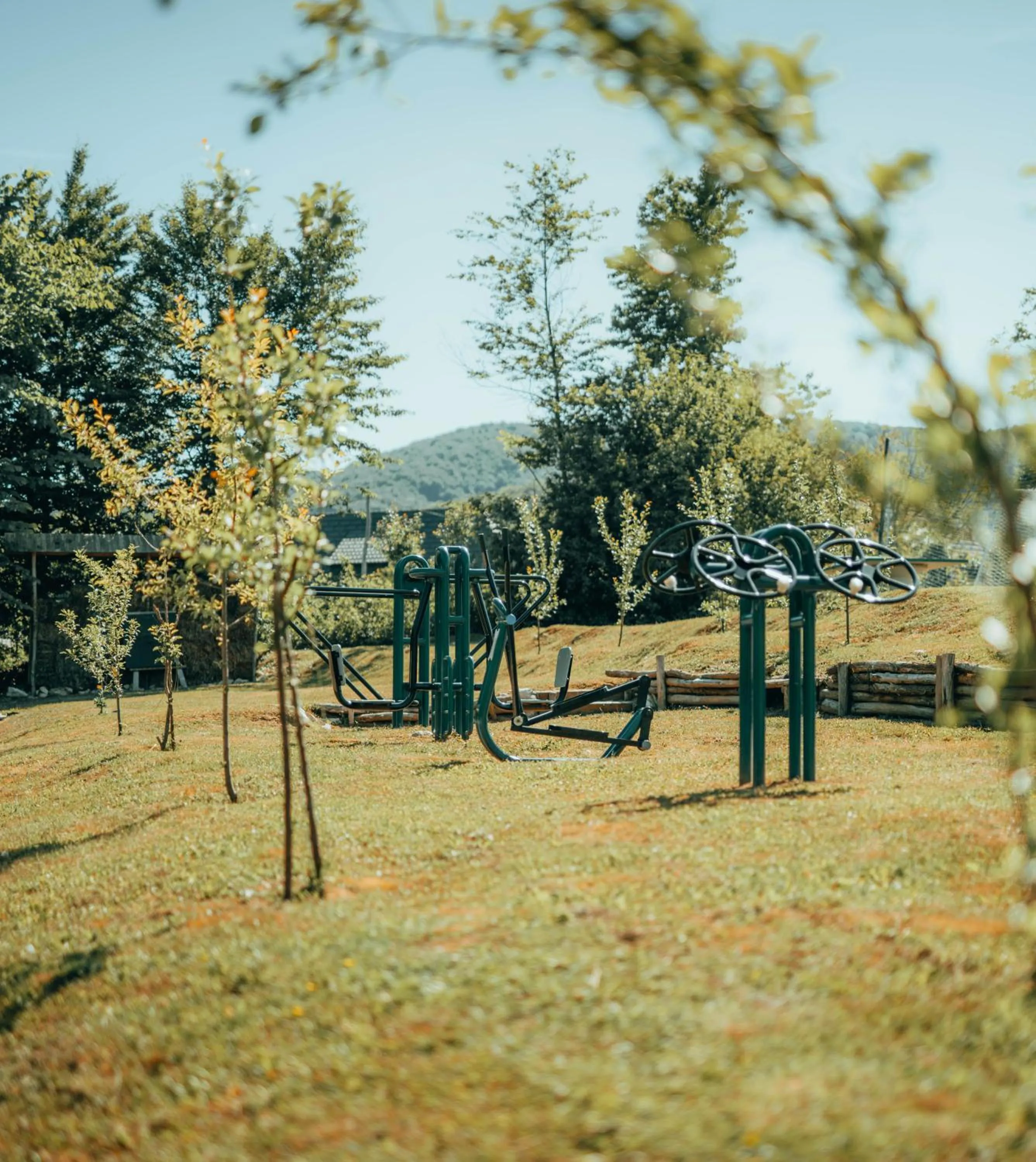 Garden in Plitvice Luxury Etno Garden