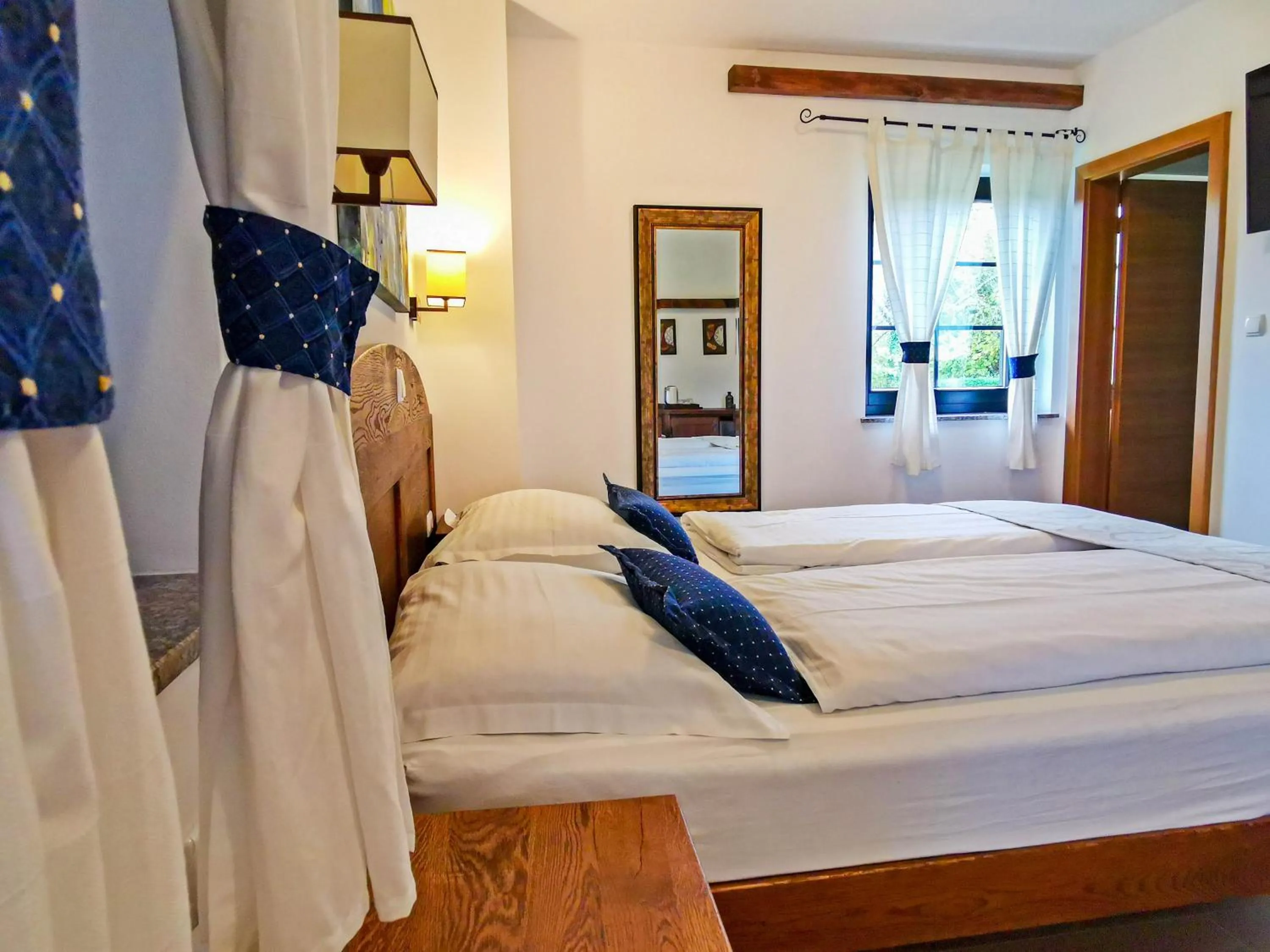 Bed in Plitvice Luxury Etno Garden