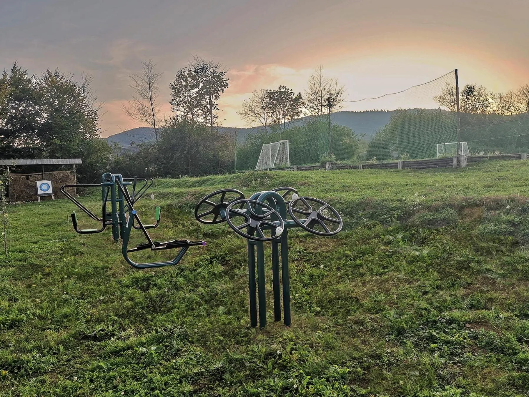 Children play ground in Plitvice Luxury Etno Garden